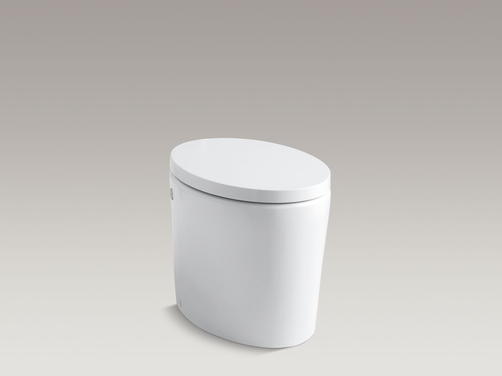 Purist(R) Hatbox(R) one-piece elongated 1.6 gpf toilet with Quiet-Close(TM) toilet seat and cover
