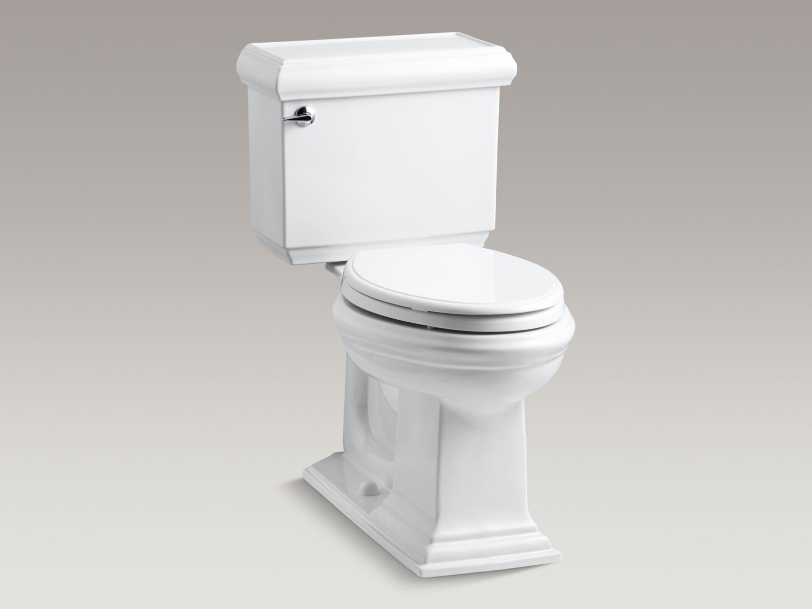 Memoirs(R) Classic Comfort Height(R) elongated two-piece toilet, less seat
