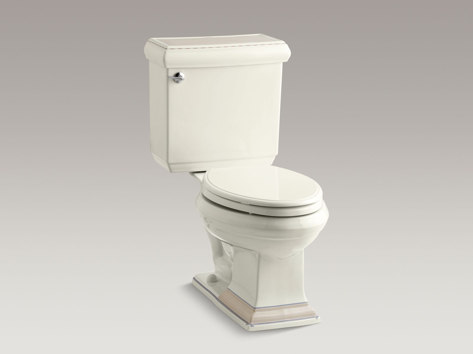 Memoirs(R) Close Reach(TM)  two-piece elongated 1.6 GPF toilet with left-hand trip lever
