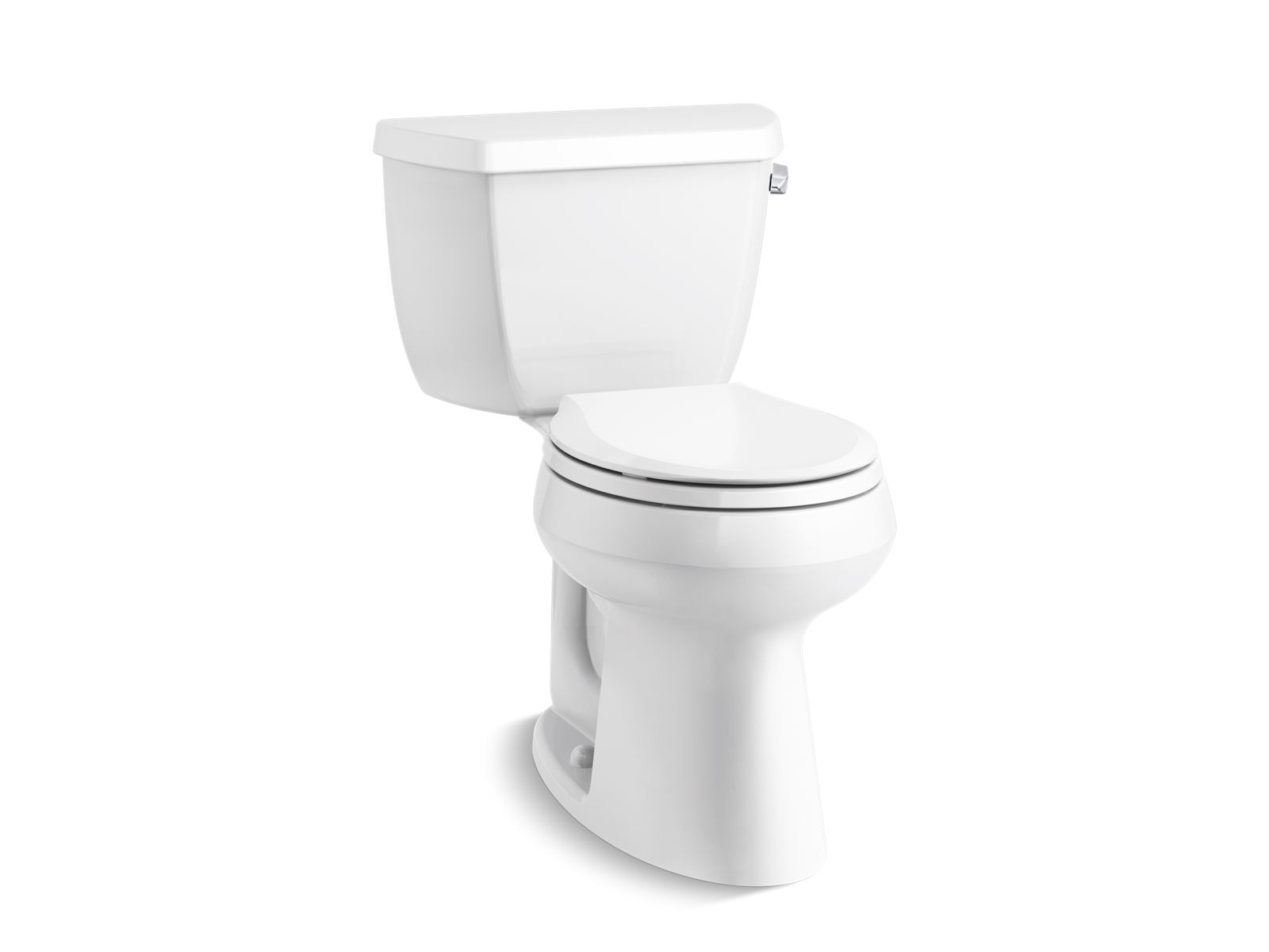 Highline® Classic Two-piece round-front toilet, 1.28 gpf