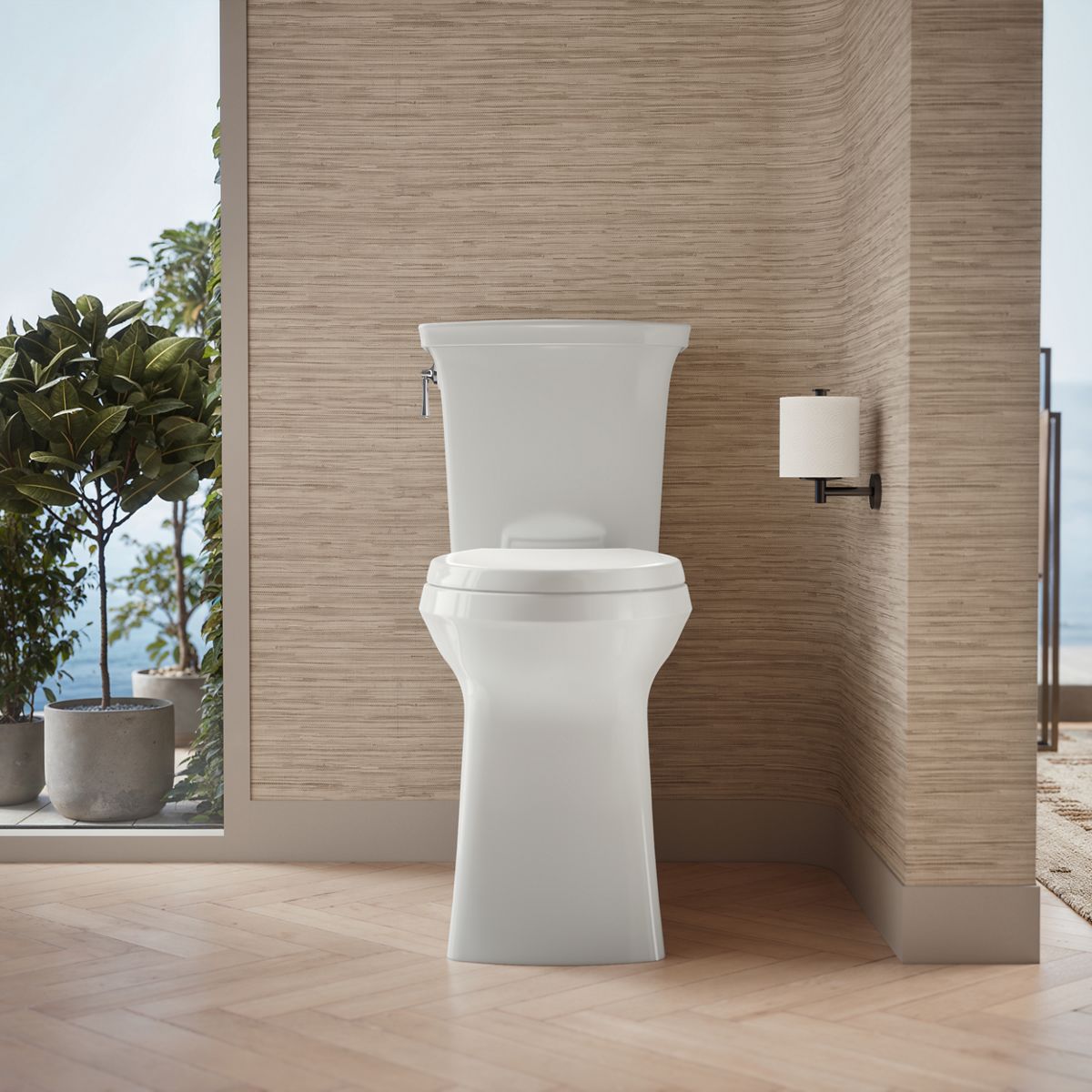 57463-corbelle-tall-continuousclean-two-piece-elongated-toilet-with-skirted-trapway-1-28-gpf-17.jpg Corbelle® Tall ContinuousClean two-piece elongated toilet with skirted trapway, 1.28 gpf