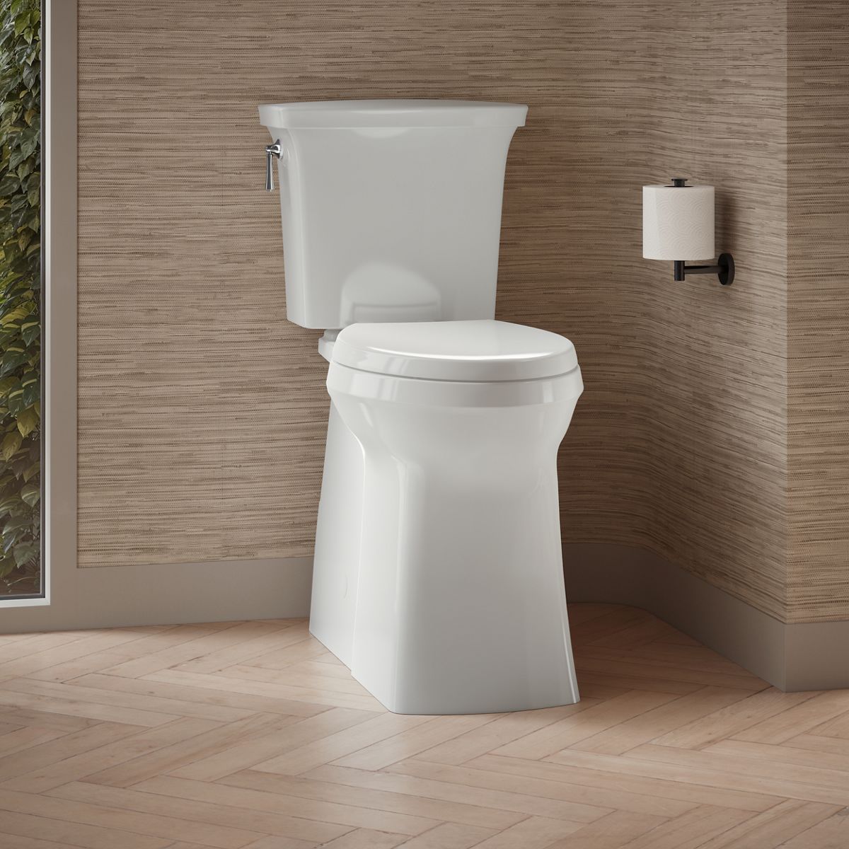 57463-corbelle-tall-continuousclean-two-piece-elongated-toilet-with-skirted-trapway-1-28-gpf-5.jpg Corbelle® Tall ContinuousClean two-piece elongated toilet with skirted trapway, 1.28 gpf