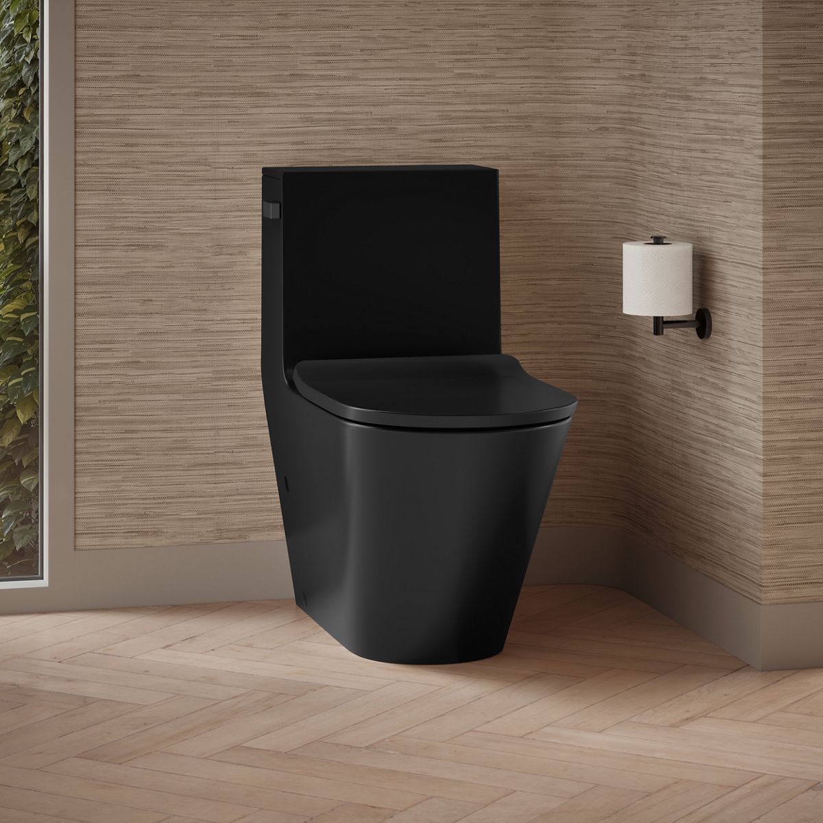 57507-brazn-one-piece-compact-elongated-toilet-with-skirted-trapway-dual-flush-4.jpg Brazn® One-piece compact elongated toilet with skirted trapway, dual-flush