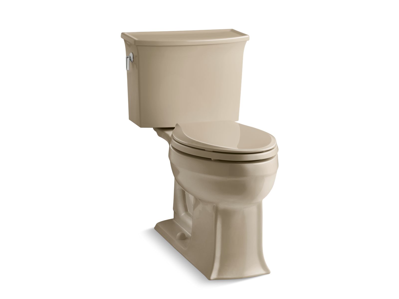 Archer® Two-piece elongated toilet, 1.28 gpf