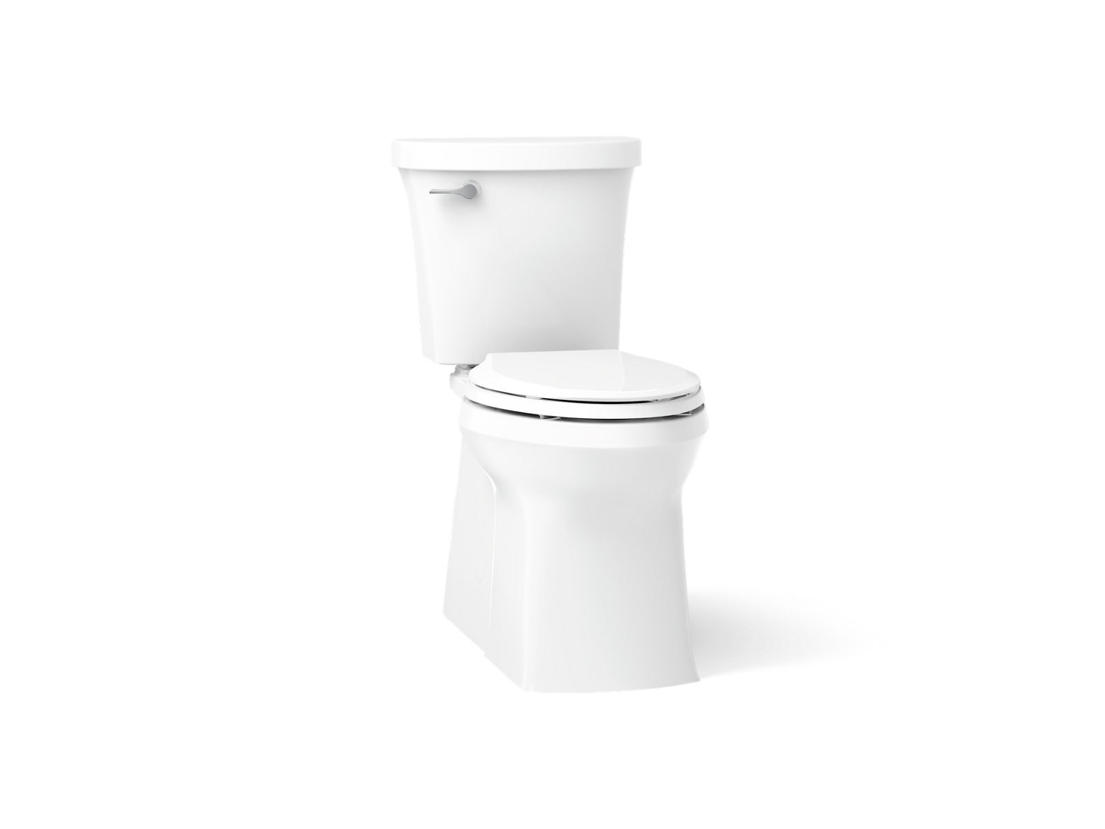 Valiant® The Complete Solution® two-piece elongated toilet with skirted trapway, 1.28 gpf