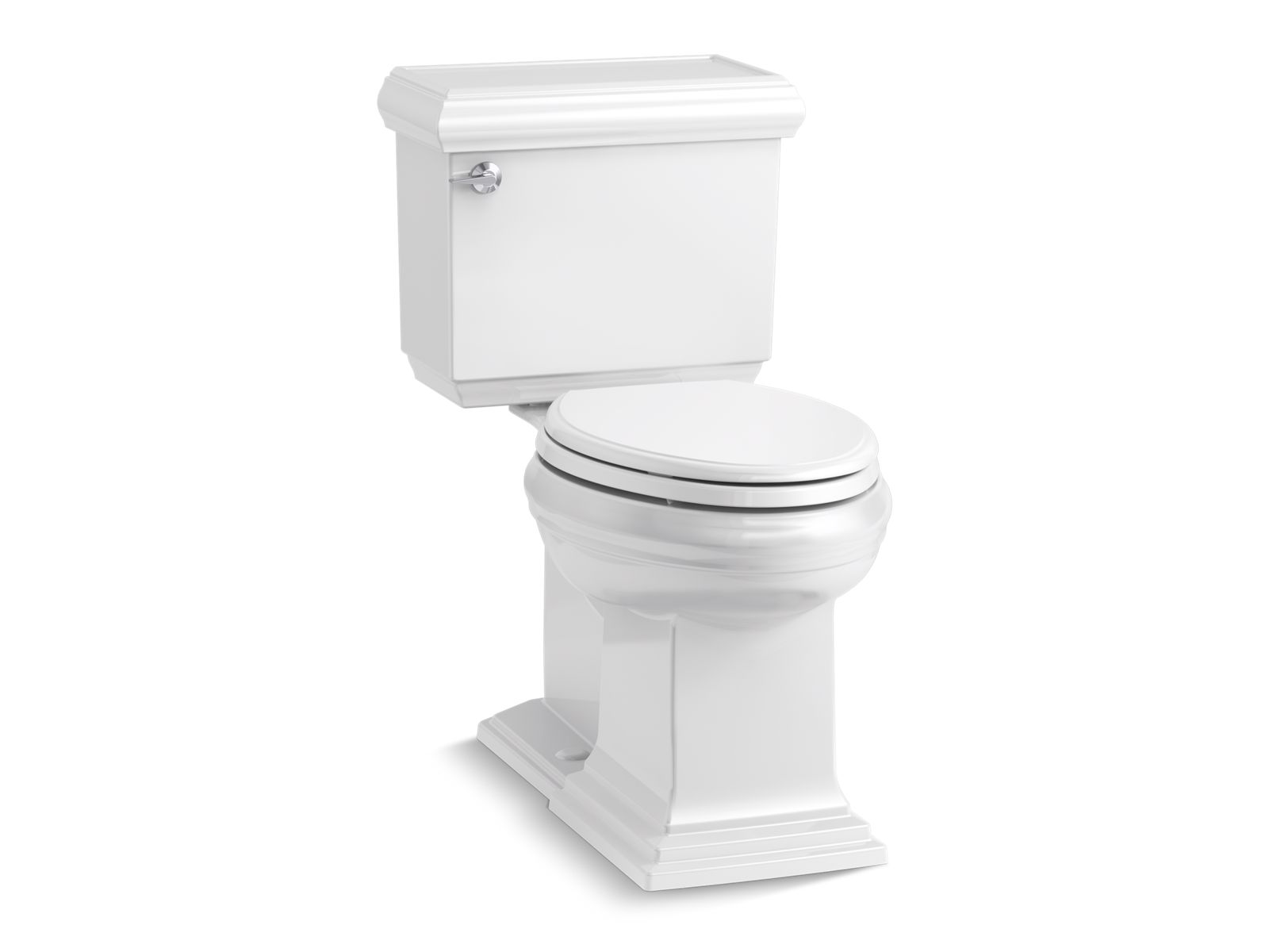 Memoirs® Classic Two-piece elongated toilet with concealed trapway, 1.28 gpf