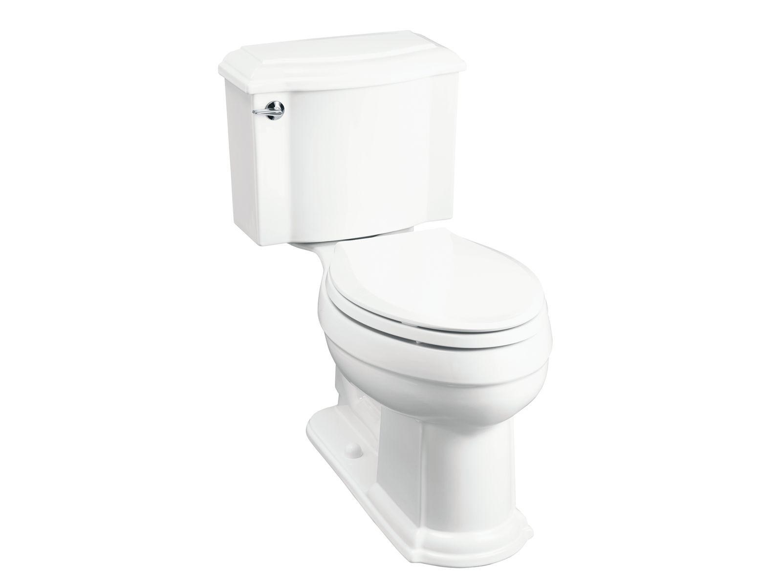 Devonshire(R) Comfort Height(R) two-piece elongated 1.6 gpf toilet, less seat