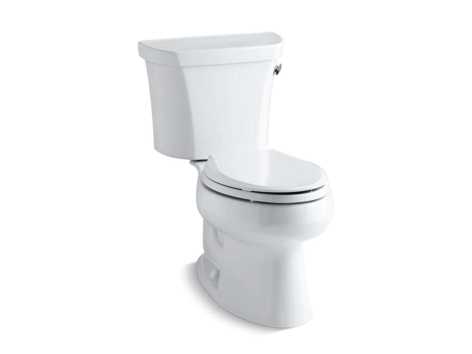 Wellworth® Two-piece elongated toilet, 1.28 gpf