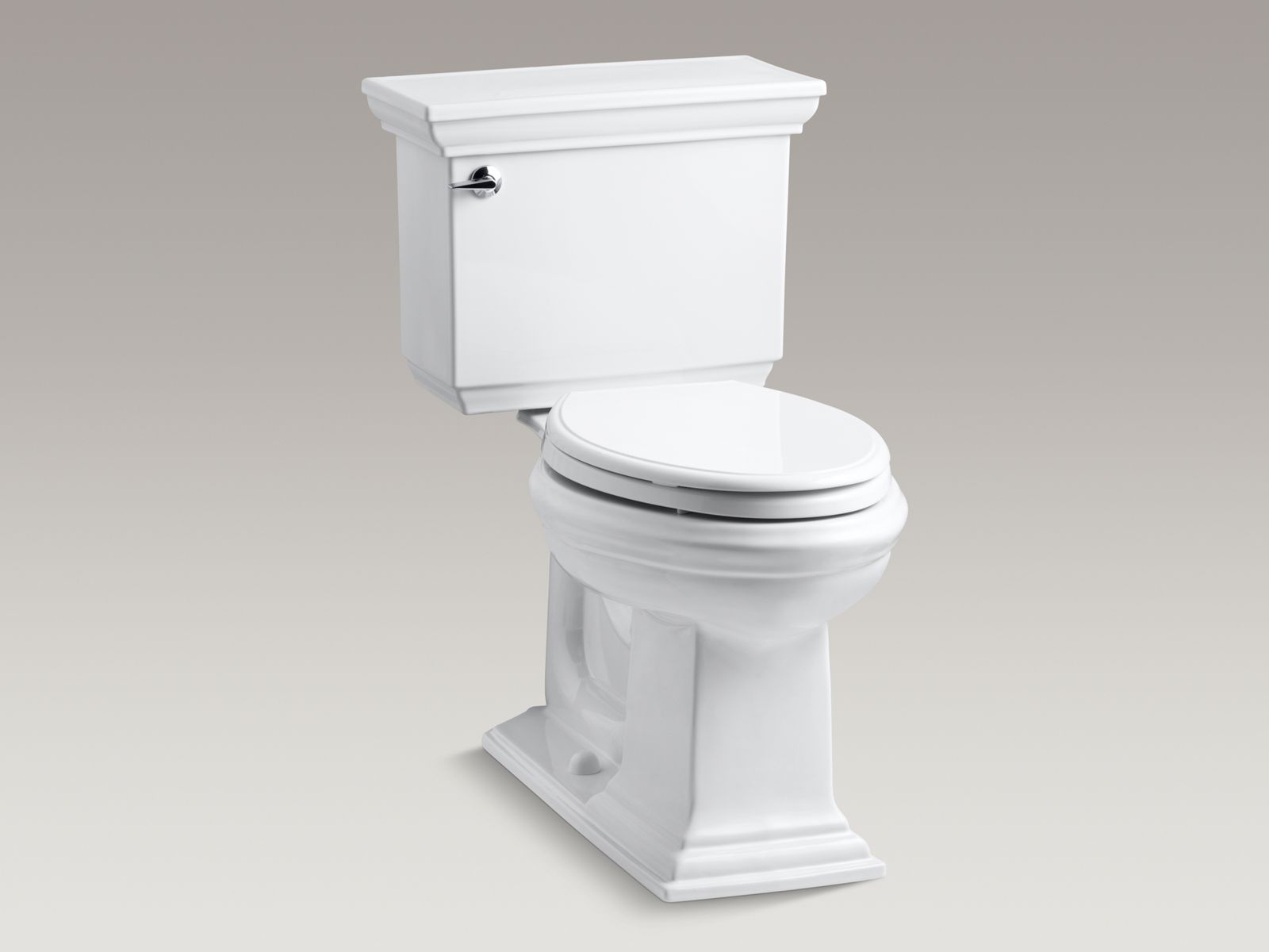 Memoirs(R) Stately Comfort Height(R) The Complete Solution(R) elongated 1.28 gpf toilet