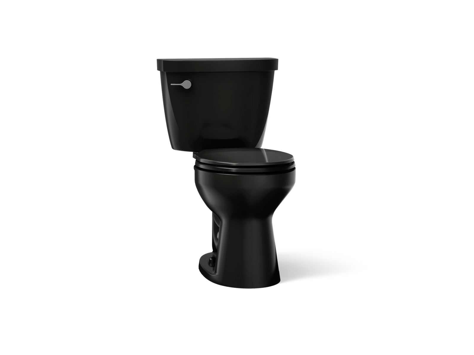 Cimarron® Two-piece round-front toilet, 1.28 gpf