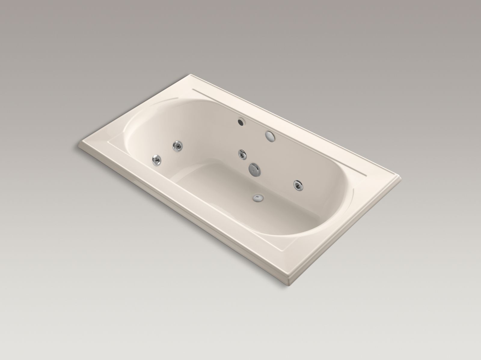 5885-memoirs-72-x-42-drop-in-whirlpool-bath-with-end-drain-heater-and-custom-pump-location-without-jet-trim-4.jpg Memoirs® 72" x 42" drop-in whirlpool bath with end drain, heater and custom pump location without jet trim