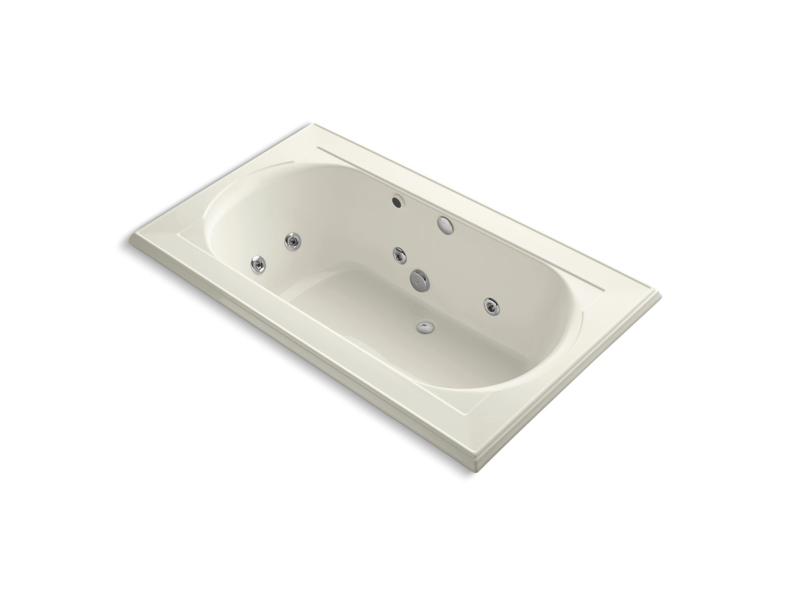5885-memoirs-72-x-42-drop-in-whirlpool-bath-with-end-drain-heater-and-custom-pump-location-without-jet-trim-8.jpg Memoirs® 72" x 42" drop-in whirlpool bath with end drain, heater and custom pump location without jet trim