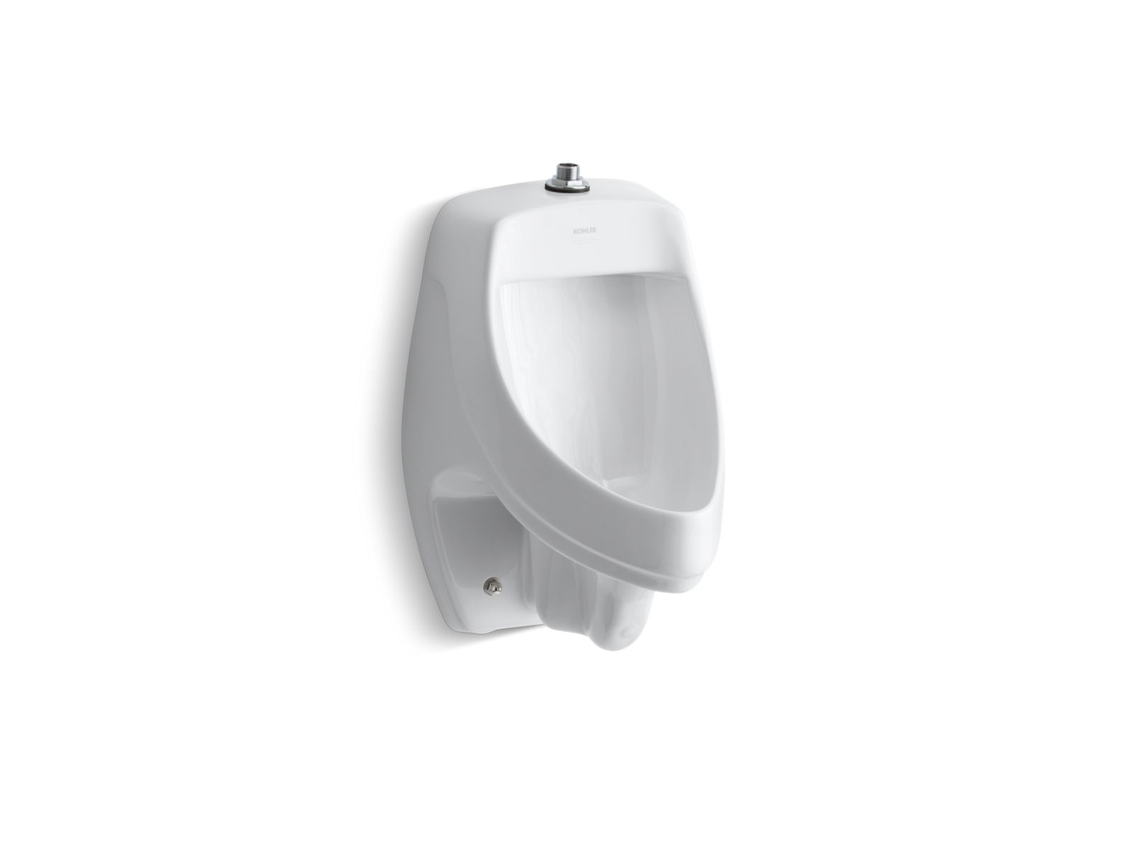 Dexter™ Siphon-jet wall-mount 0.5 or 1.0 gpf urinal with top spud