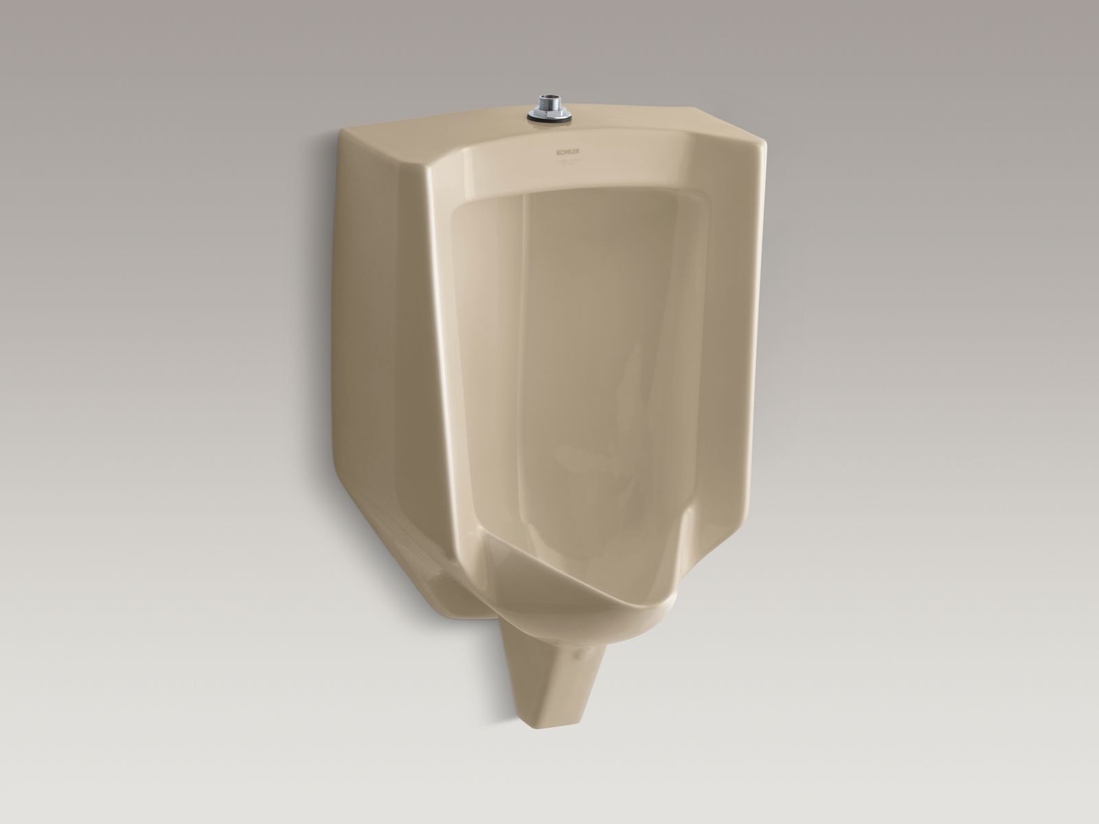 Bardon(TM) washdown wall-mount 1/2 gpf urinal with top spud