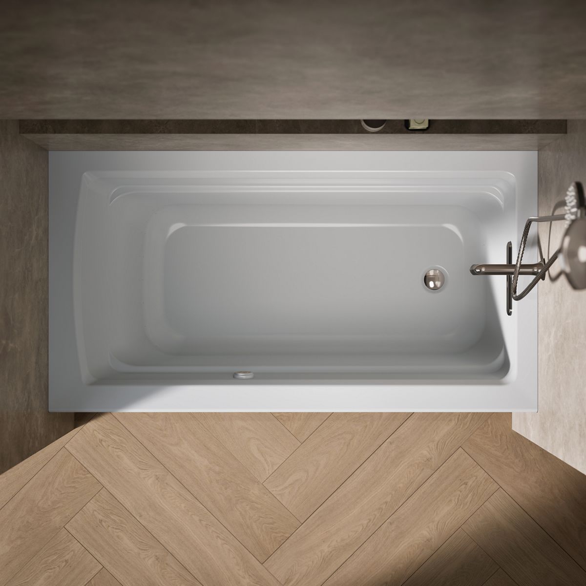 5906-archer-60-x-32-alcove-heated-bubblemassage-air-bath-right-drain-26.jpg Archer® 60" x 32" alcove Heated BubbleMassage™ air bath, right drain