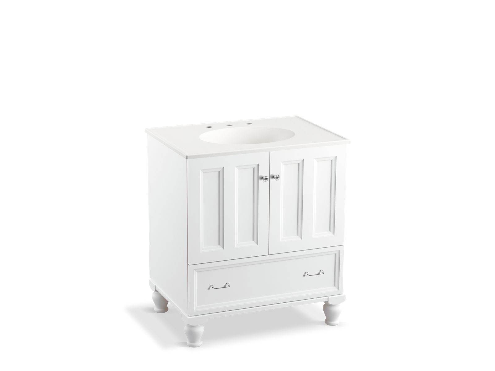 Damask® 30" bathroom vanity cabinet