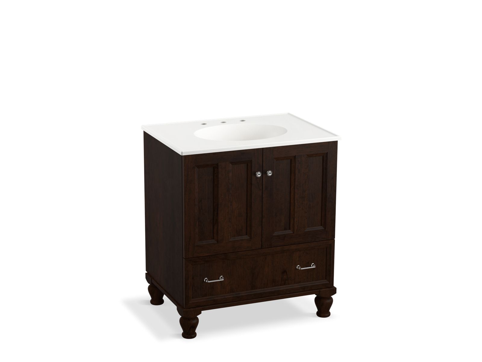 Damask® 30" bathroom vanity cabinet