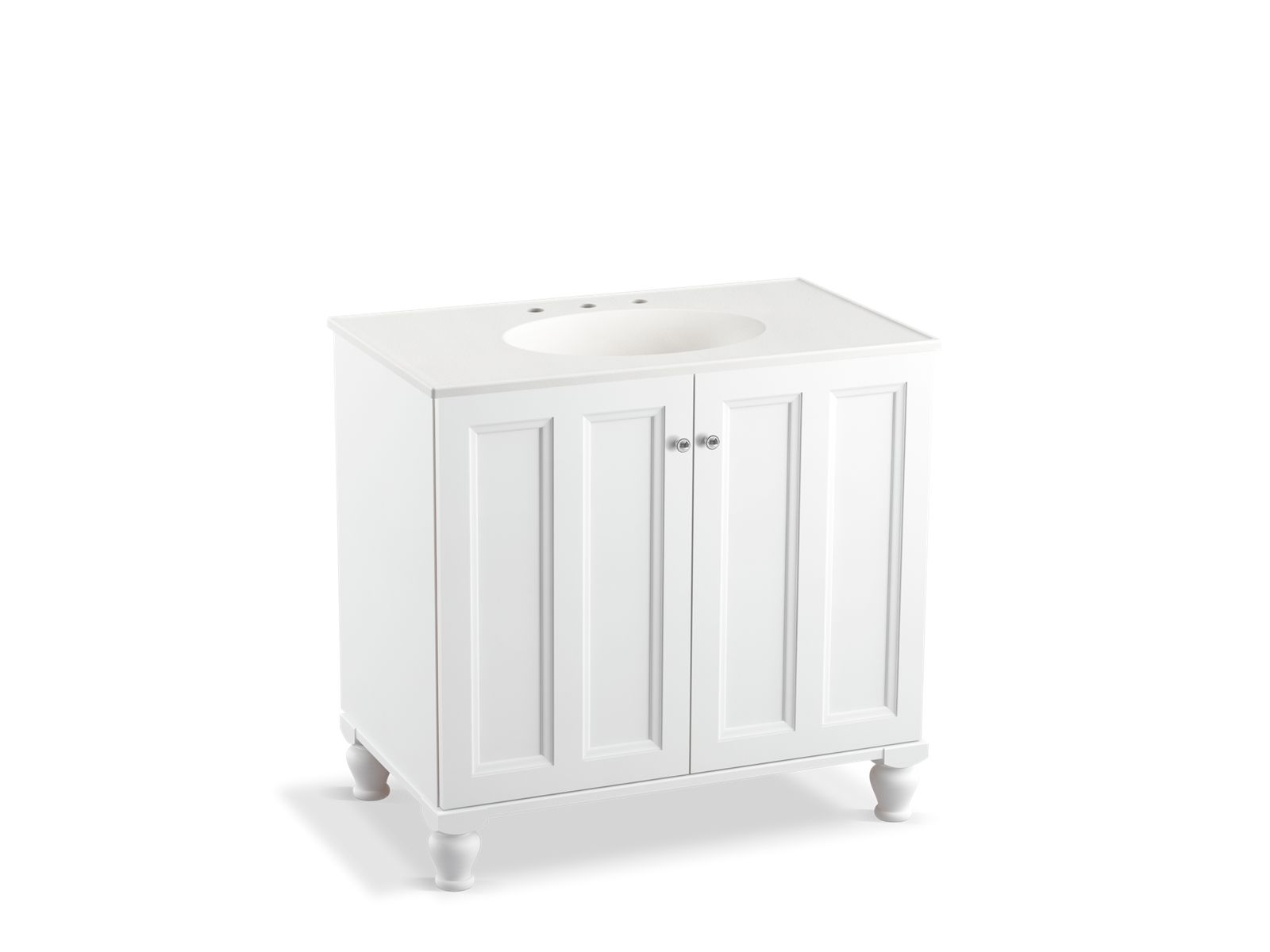 Damask® 36" bathroom vanity cabinet