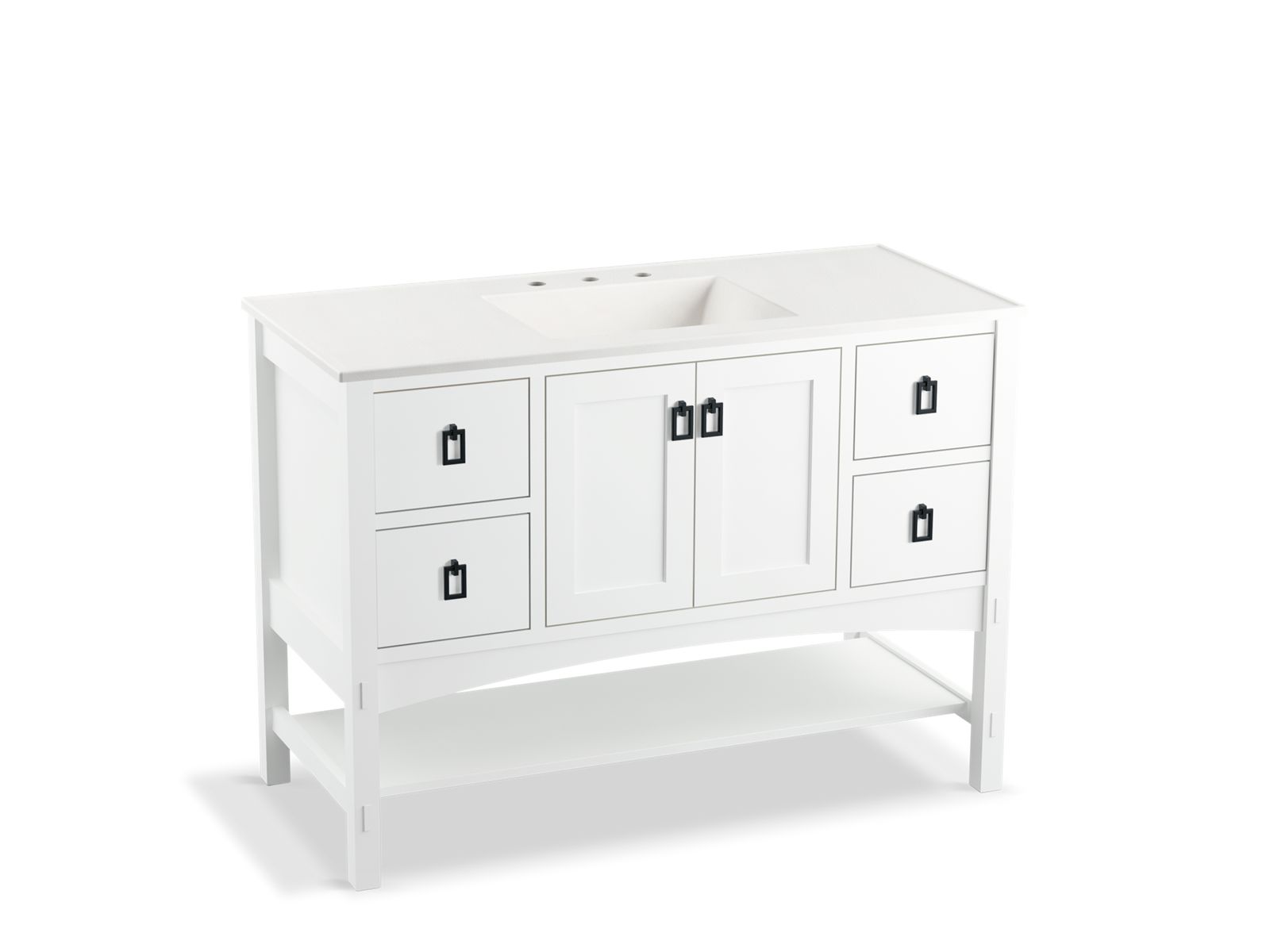 Marabou® 48" bathroom vanity cabinet