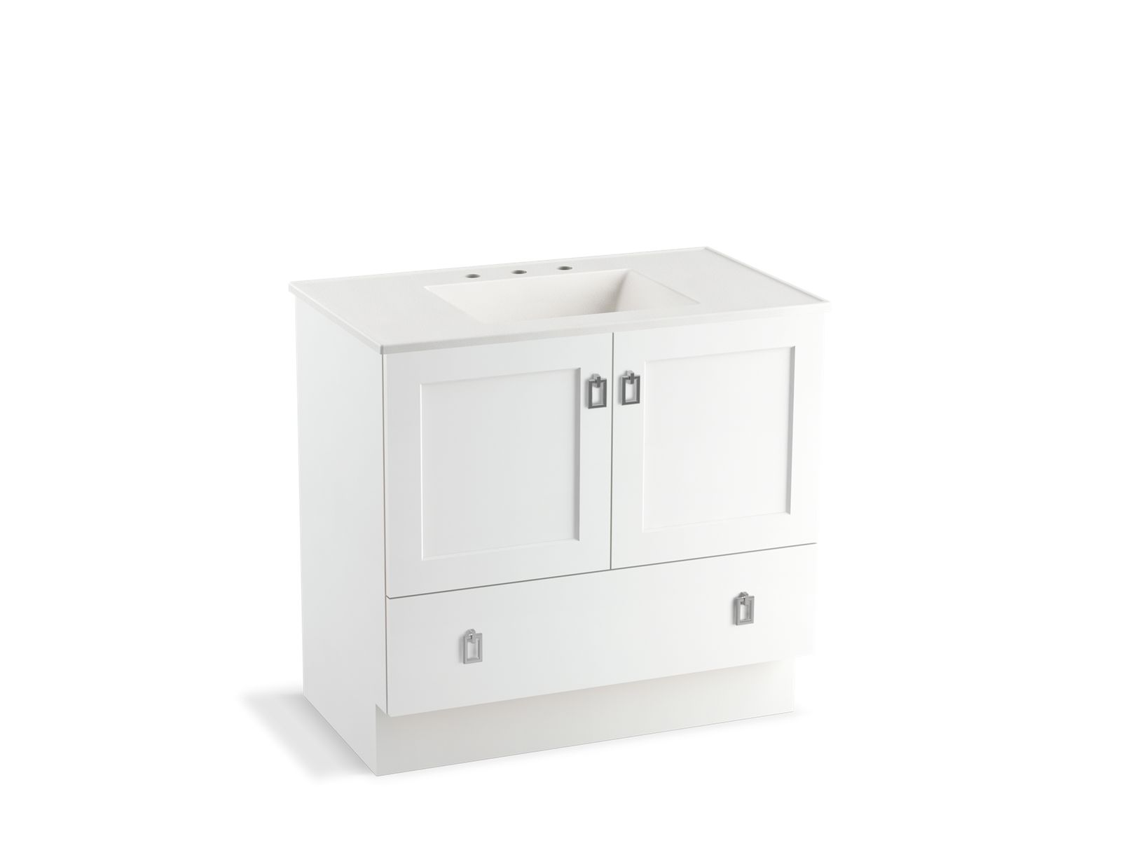 Poplin® 36" bathroom vanity cabinet