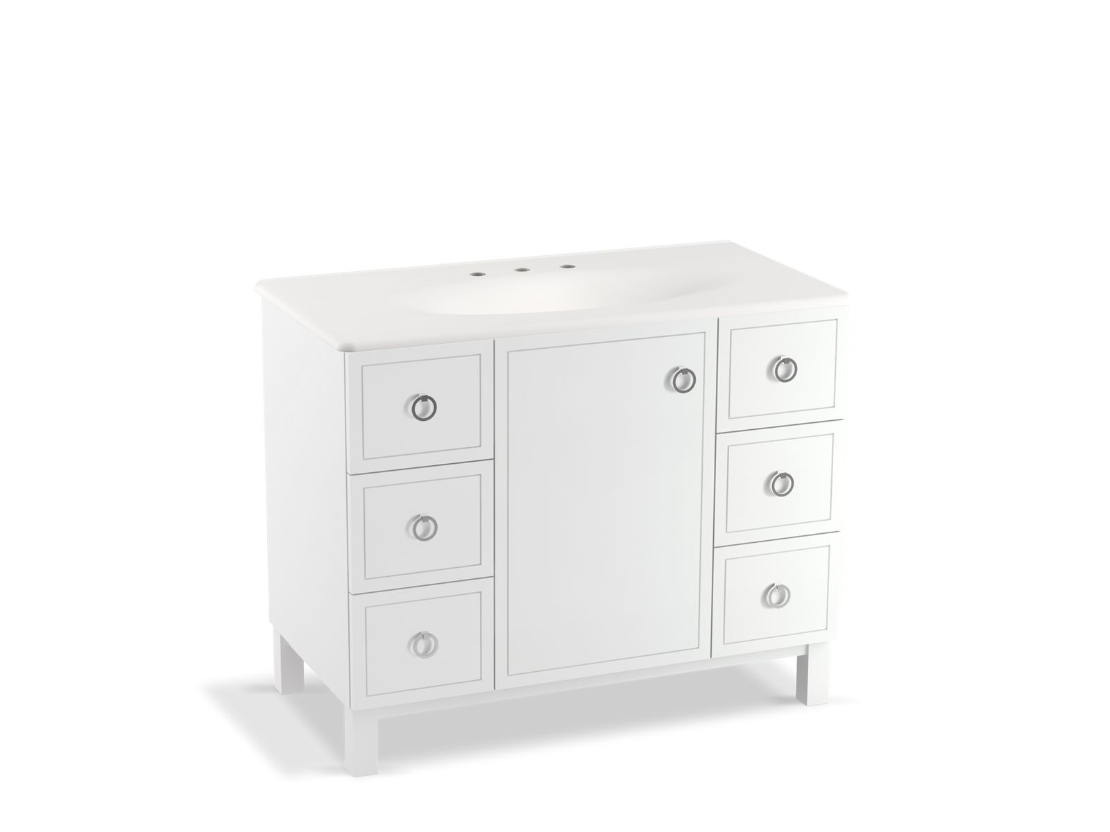 Jacquard® 42" bathroom vanity cabinet