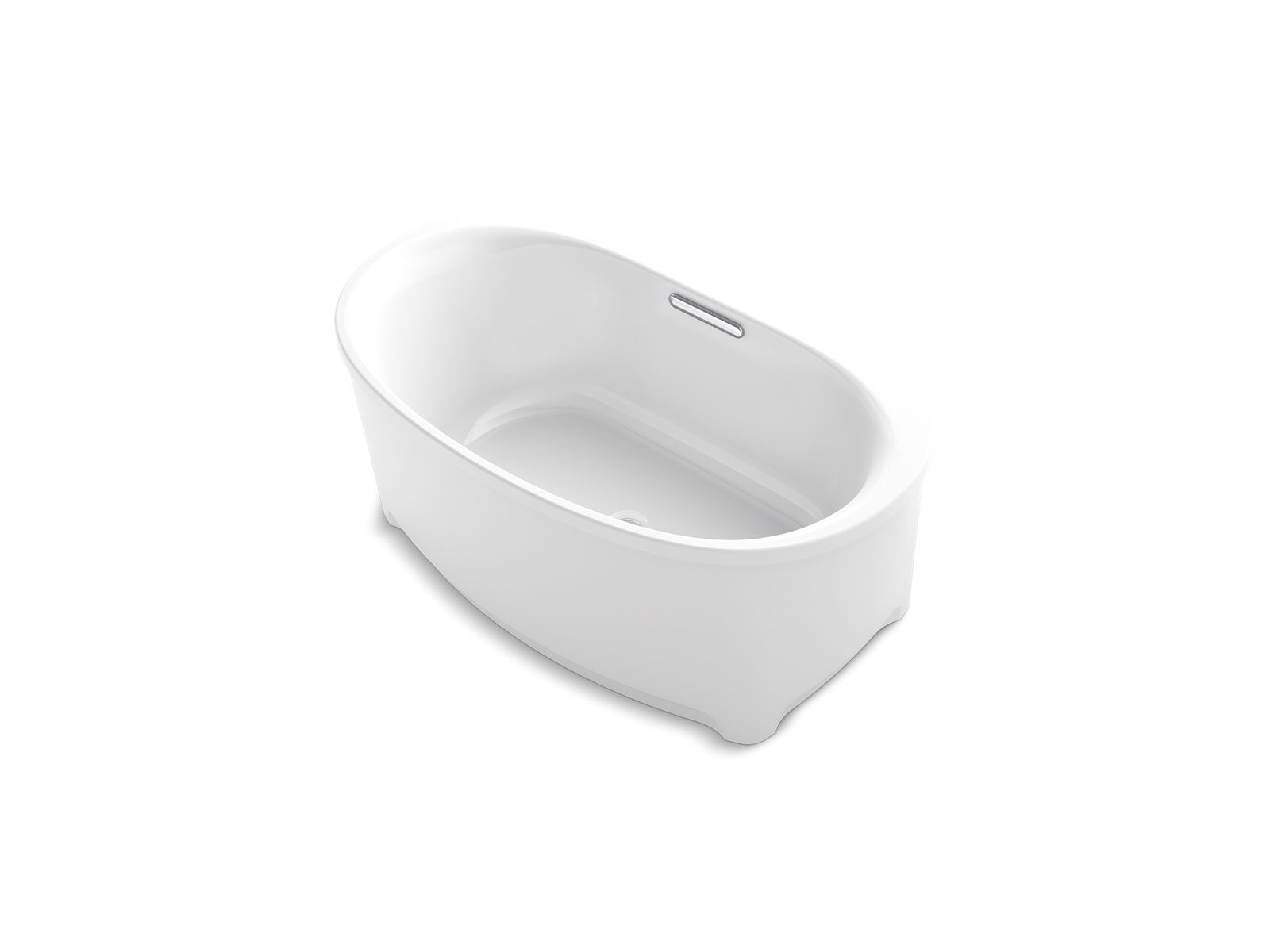 Underscore® 59-5/8" x 35-3/4" freestanding VibrAcoustic® bath