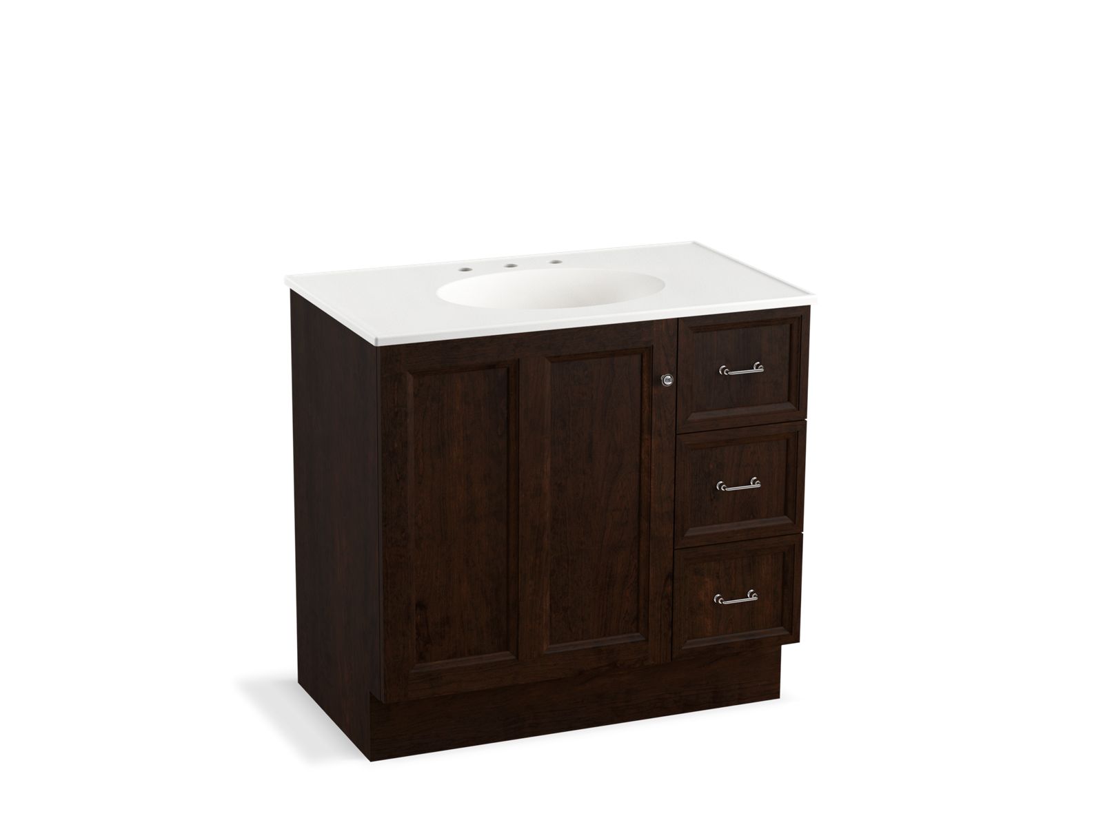 Damask® 36" bathroom vanity cabinet