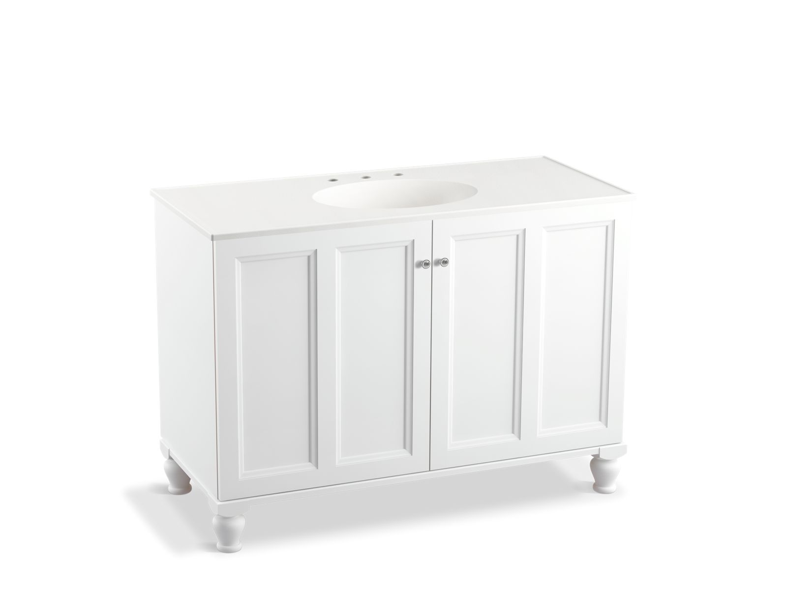 Damask® 48" bathroom vanity cabinet
