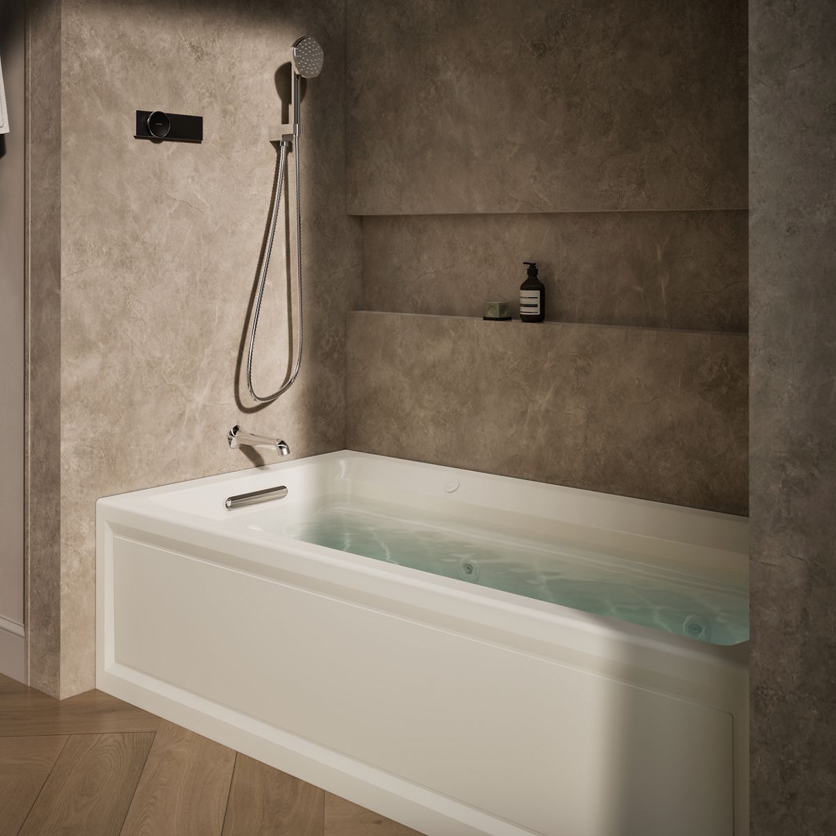 6001-archer-72-x-36-alcove-heated-bubblemassage-air-bath-and-whirlpool-left-drain-11.jpg Archer® 72" x 36" alcove Heated BubbleMassage™ air bath and whirlpool, left drain