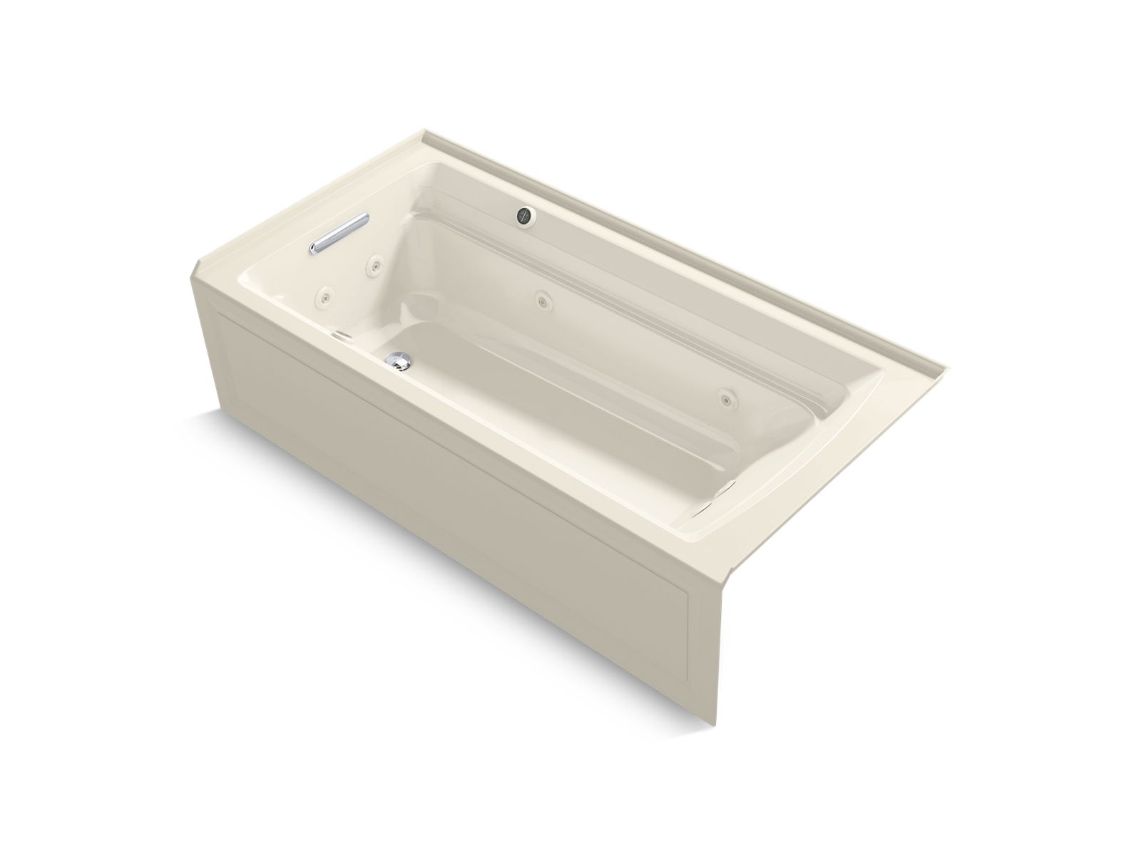 6001-archer-72-x-36-alcove-heated-bubblemassage-air-bath-and-whirlpool-left-drain-2.jpg Archer® 72" x 36" alcove Heated BubbleMassage™ air bath and whirlpool, left drain