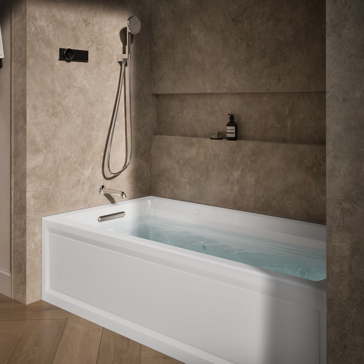 6001-archer-72-x-36-alcove-heated-bubblemassage-air-bath-and-whirlpool-left-drain-8.jpg Archer® 72" x 36" alcove Heated BubbleMassage™ air bath and whirlpool, left drain