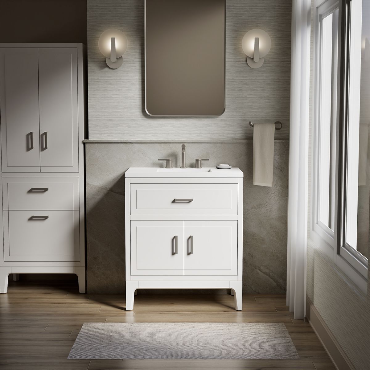 60068-seer-30-bathroom-vanity-cabinet-with-sink-and-quartz-top-3.jpg Seer® 30" bathroom vanity cabinet with sink and quartz top