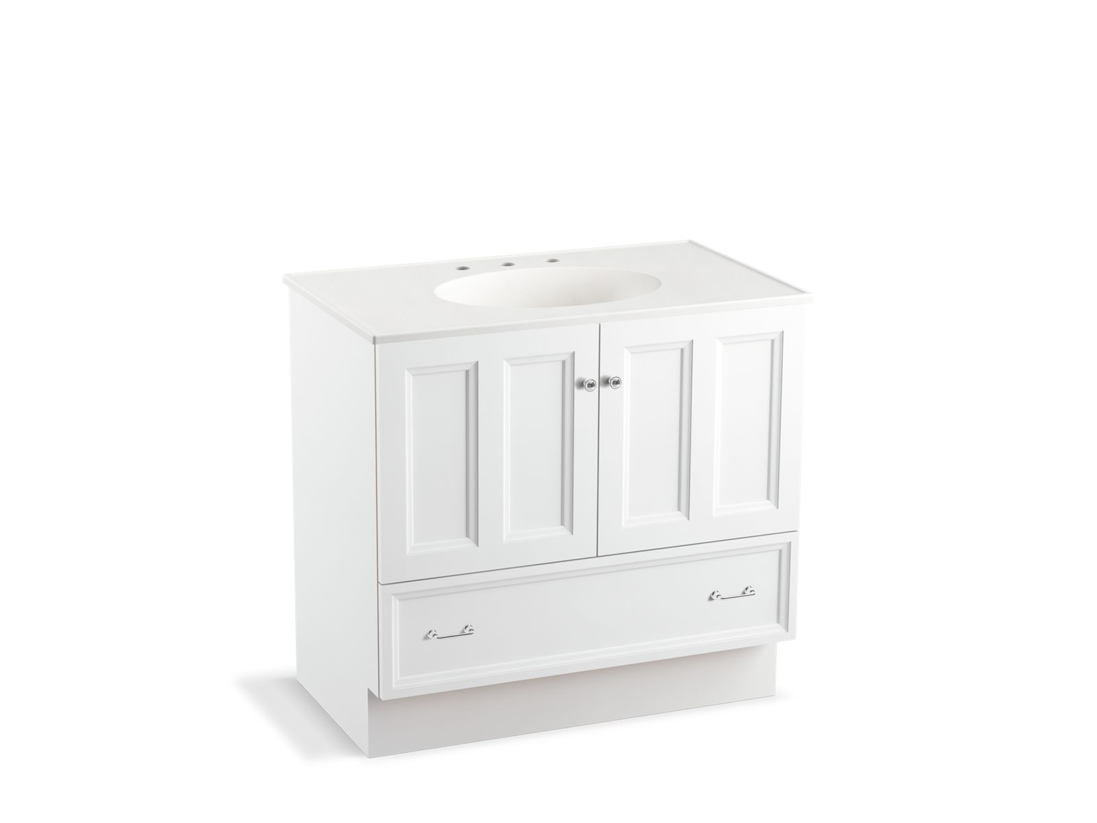 Damask® 36" bathroom vanity cabinet