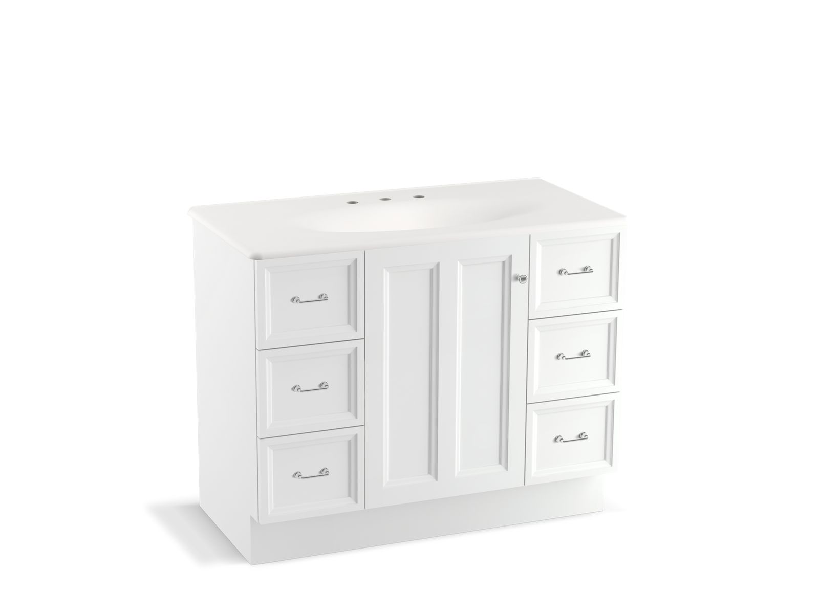 Damask® 42" bathroom vanity cabinet