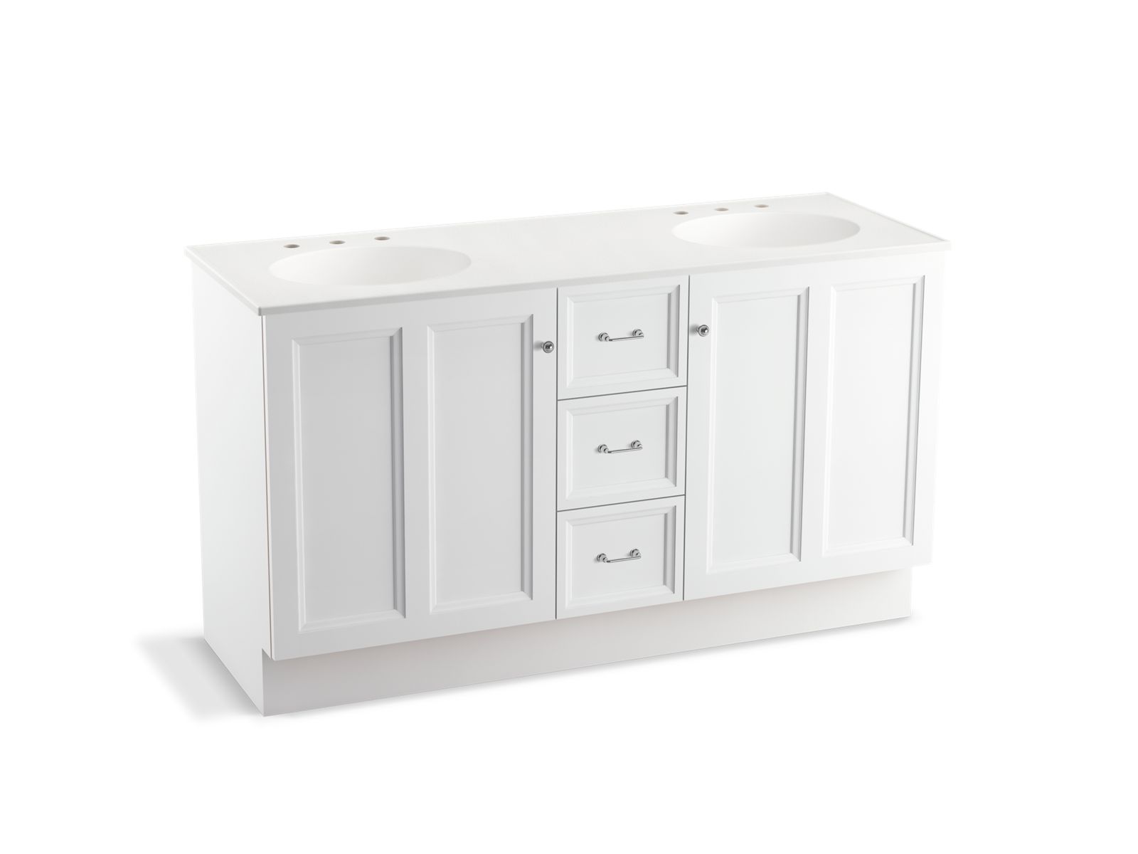Damask® 60" bathroom vanity cabinet