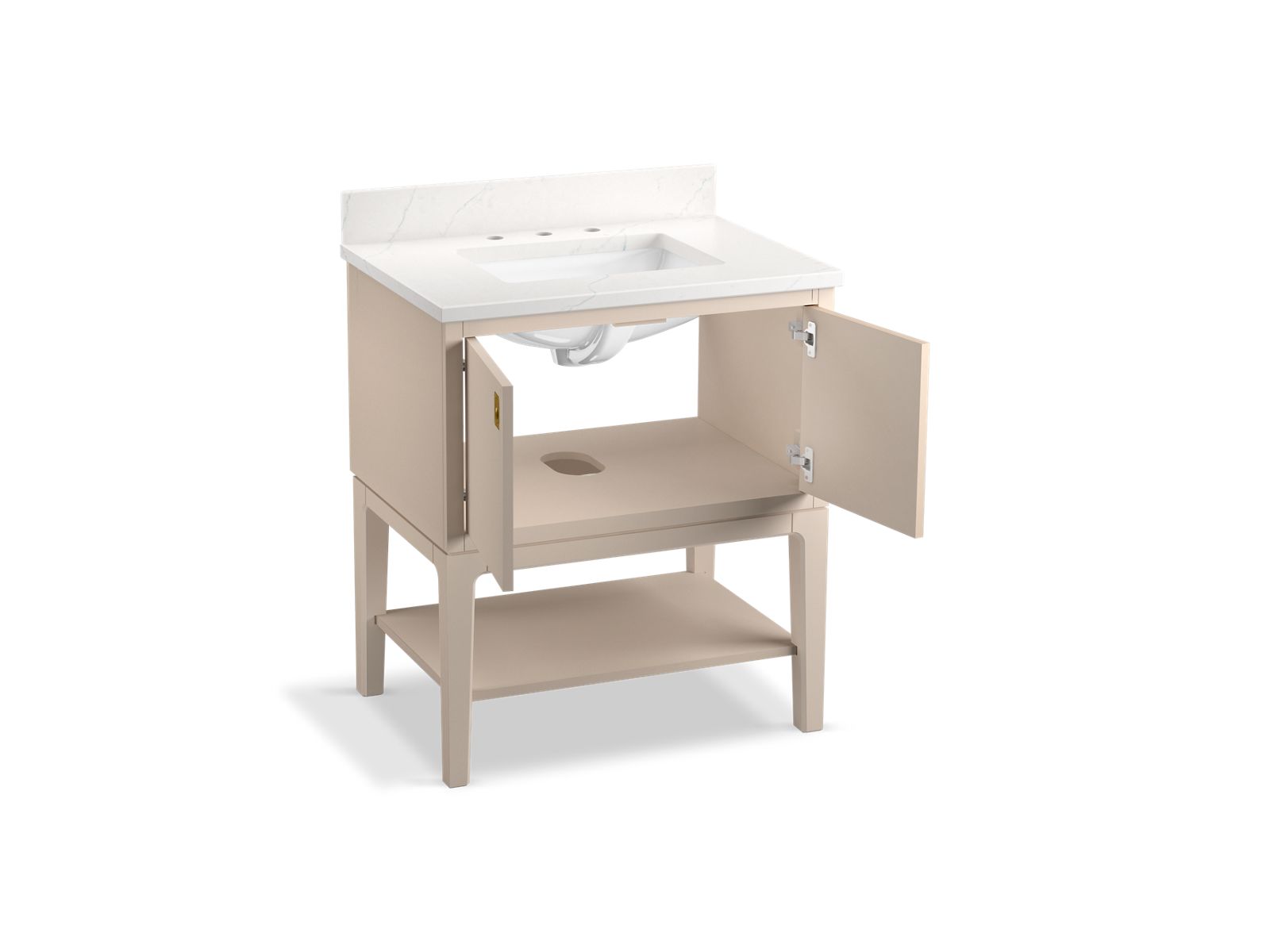 Seagrove® by Studio McGee 30" bathroom vanity cabinet with sink and quartz top