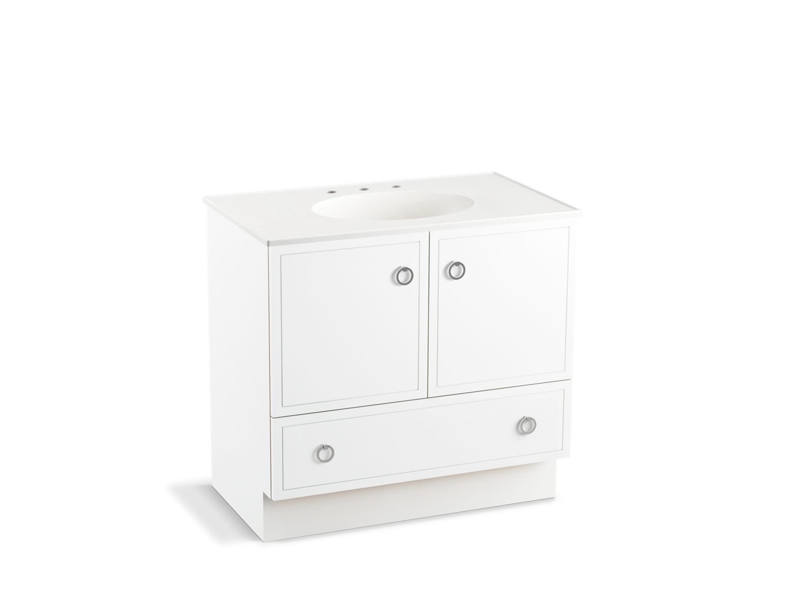 Jacquard® 36" bathroom vanity cabinet