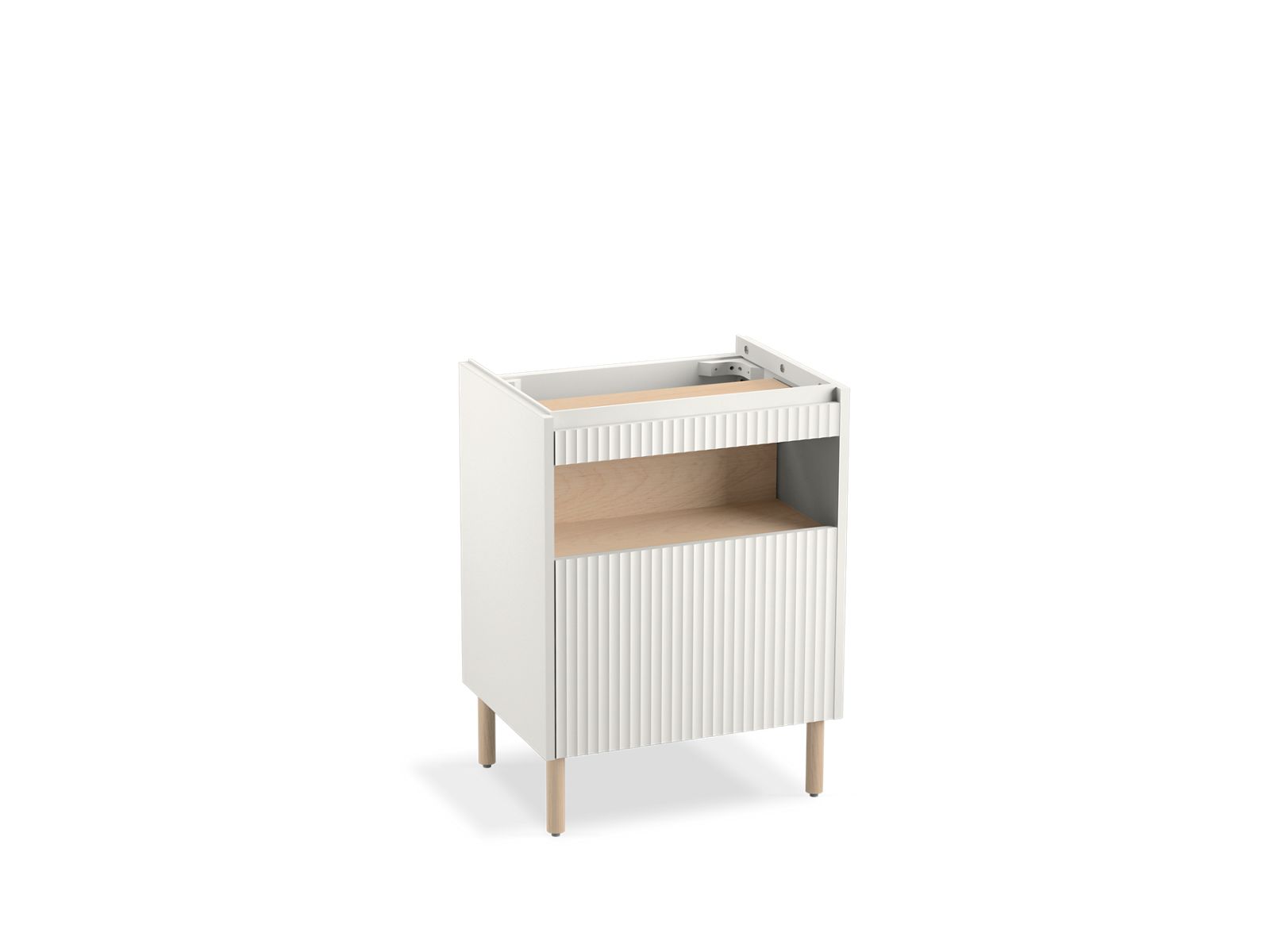Spacity® 22-3/4" wall-hung bathroom vanity cabinet
