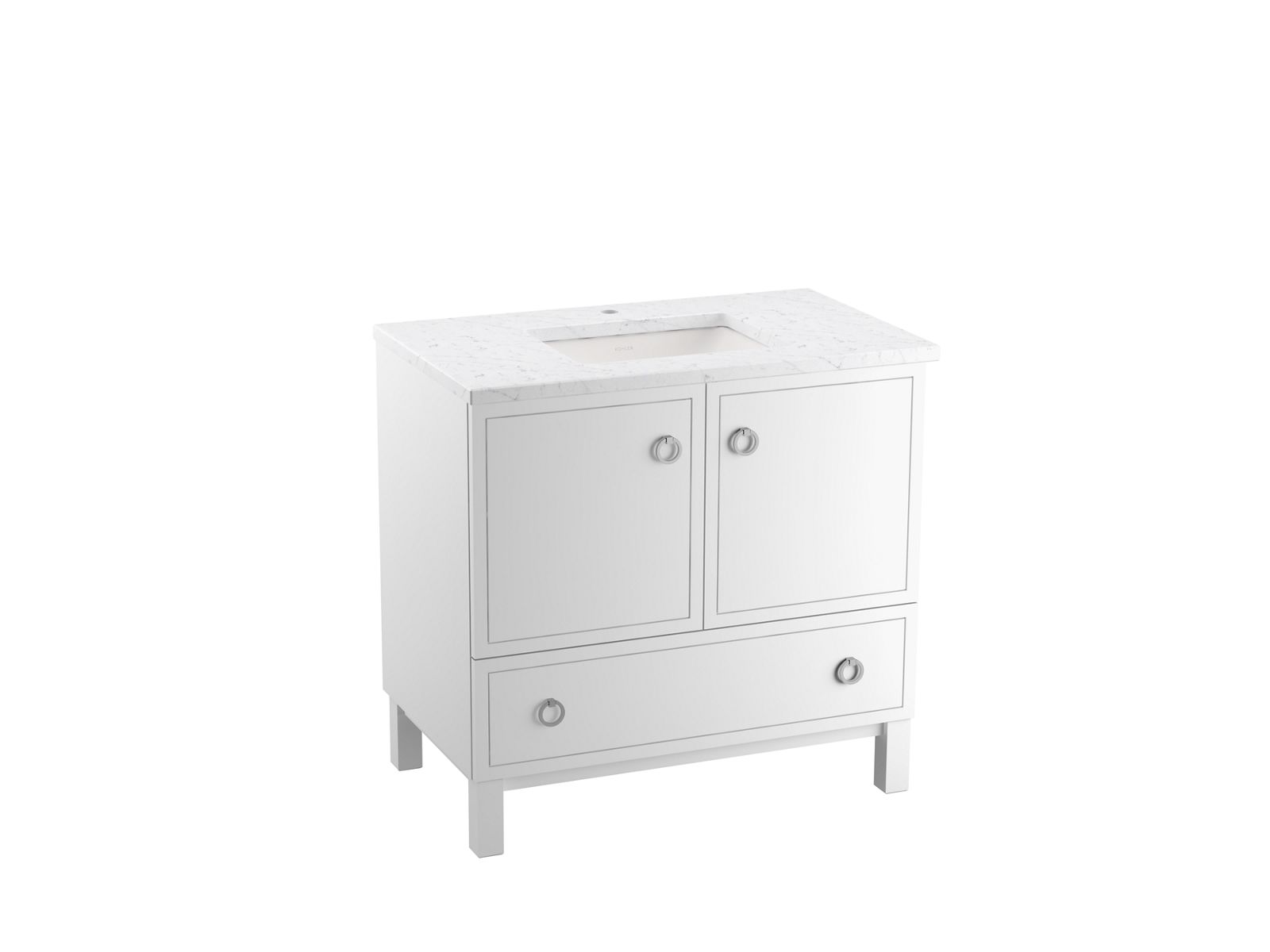 Jacquard® 36" bathroom vanity cabinet