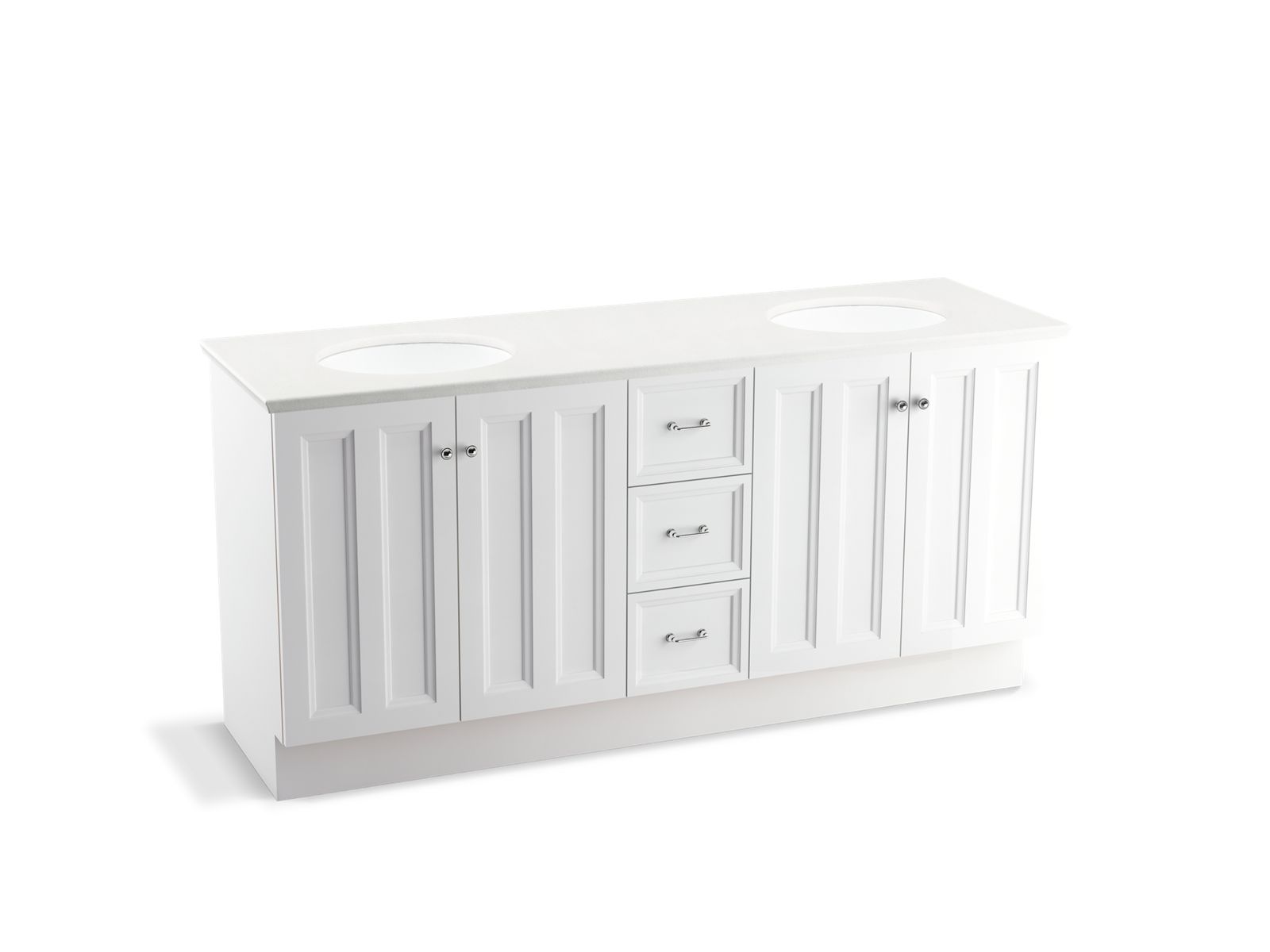 Damask® 72" bathroom vanity cabinet