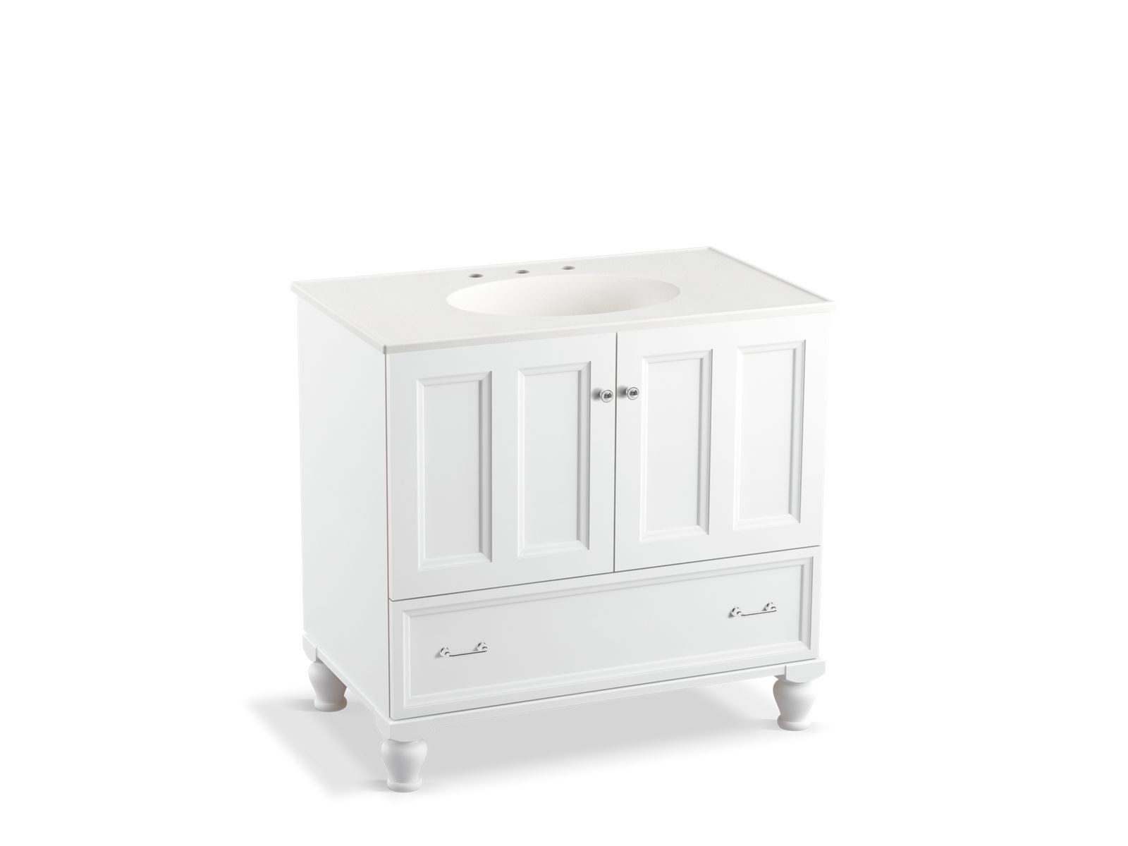 Damask® 36" bathroom vanity cabinet