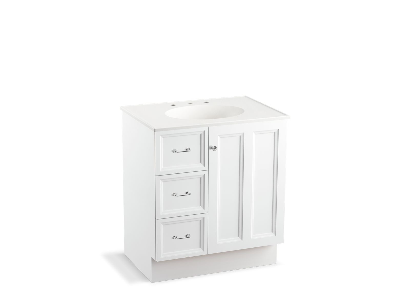 Damask® 30" bathroom vanity cabinet