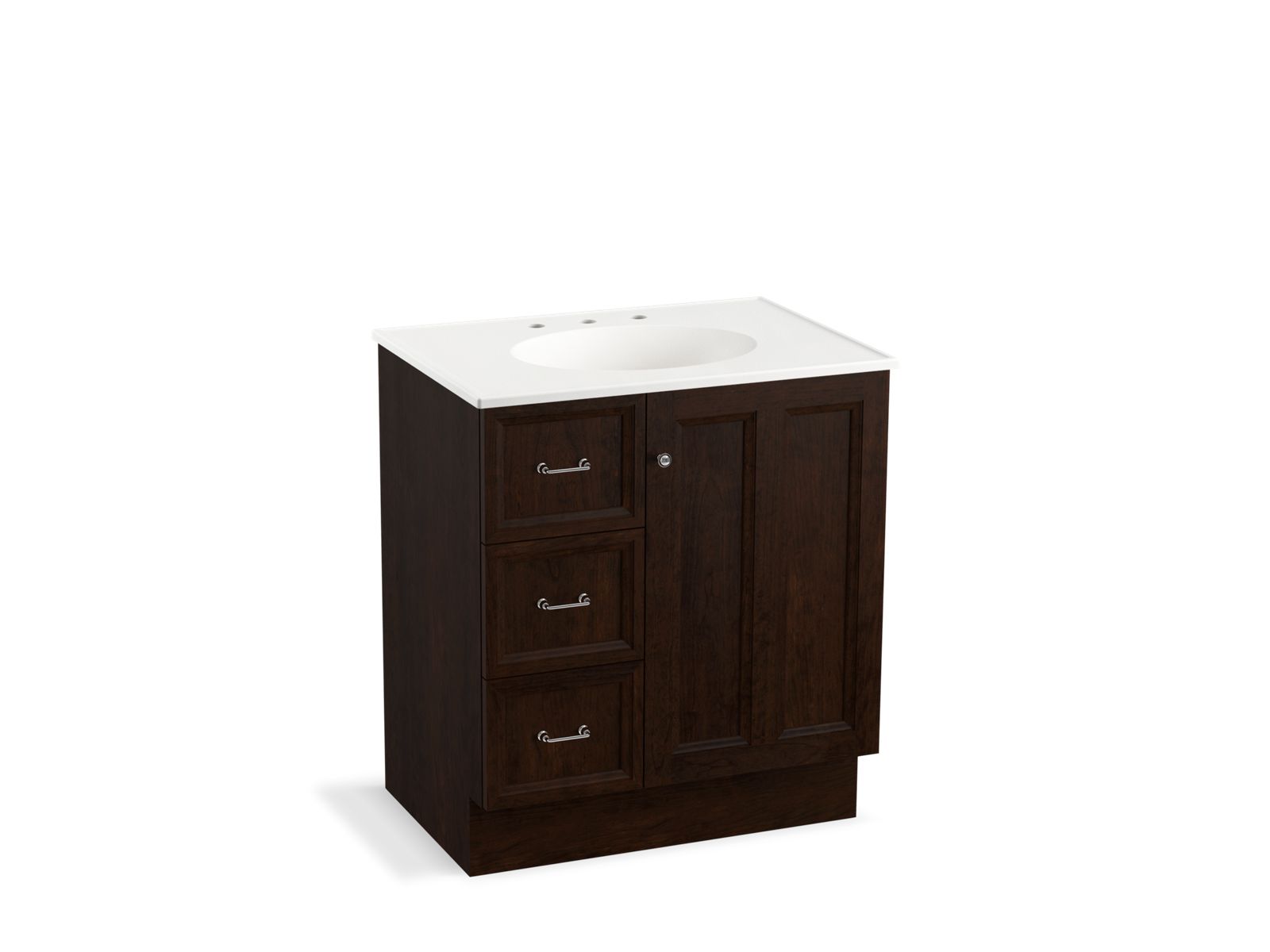 Damask® 30" bathroom vanity cabinet
