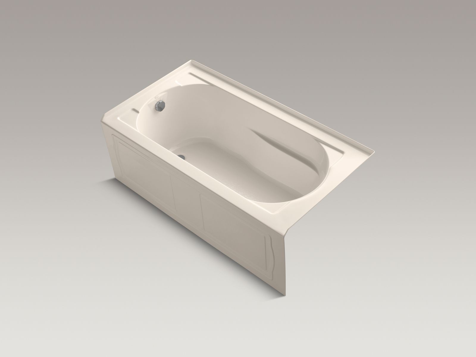 6070-devonshire-60-x-32-alcove-vibracoustic-bath-with-integral-apron-integral-flange-and-left-hand-drain-4.jpg Devonshire® 60" x 32" alcove VibrAcoustic® bath with integral apron, integral flange and left-hand drain