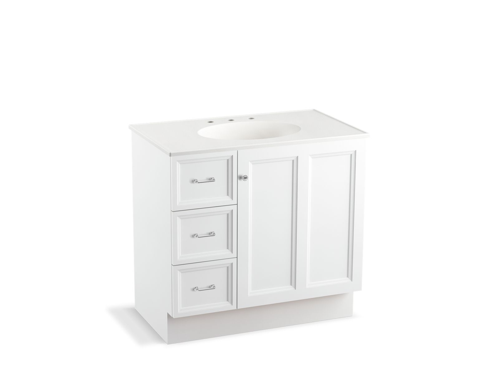 Damask® 36" bathroom vanity cabinet