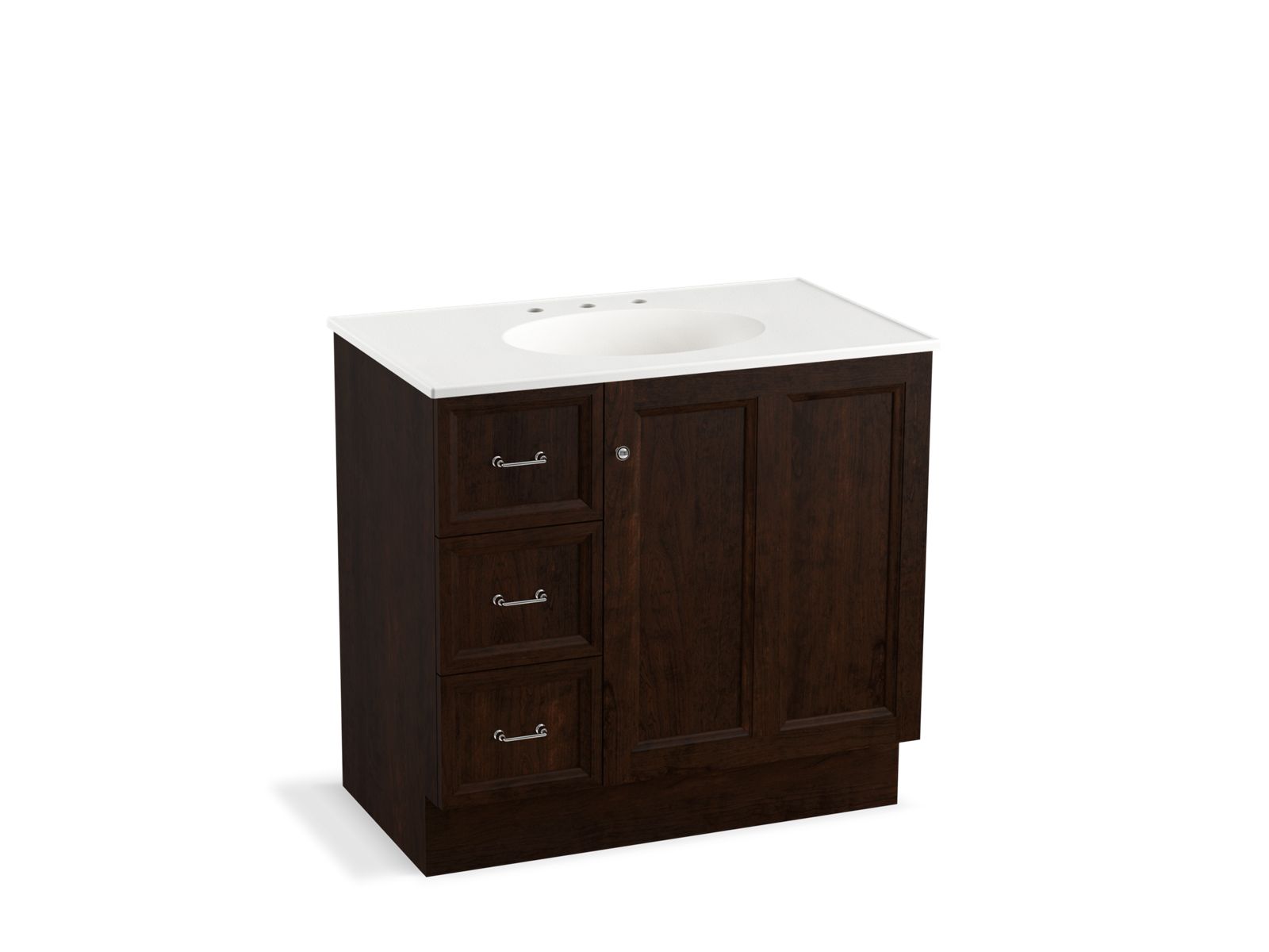 Damask® 36" bathroom vanity cabinet