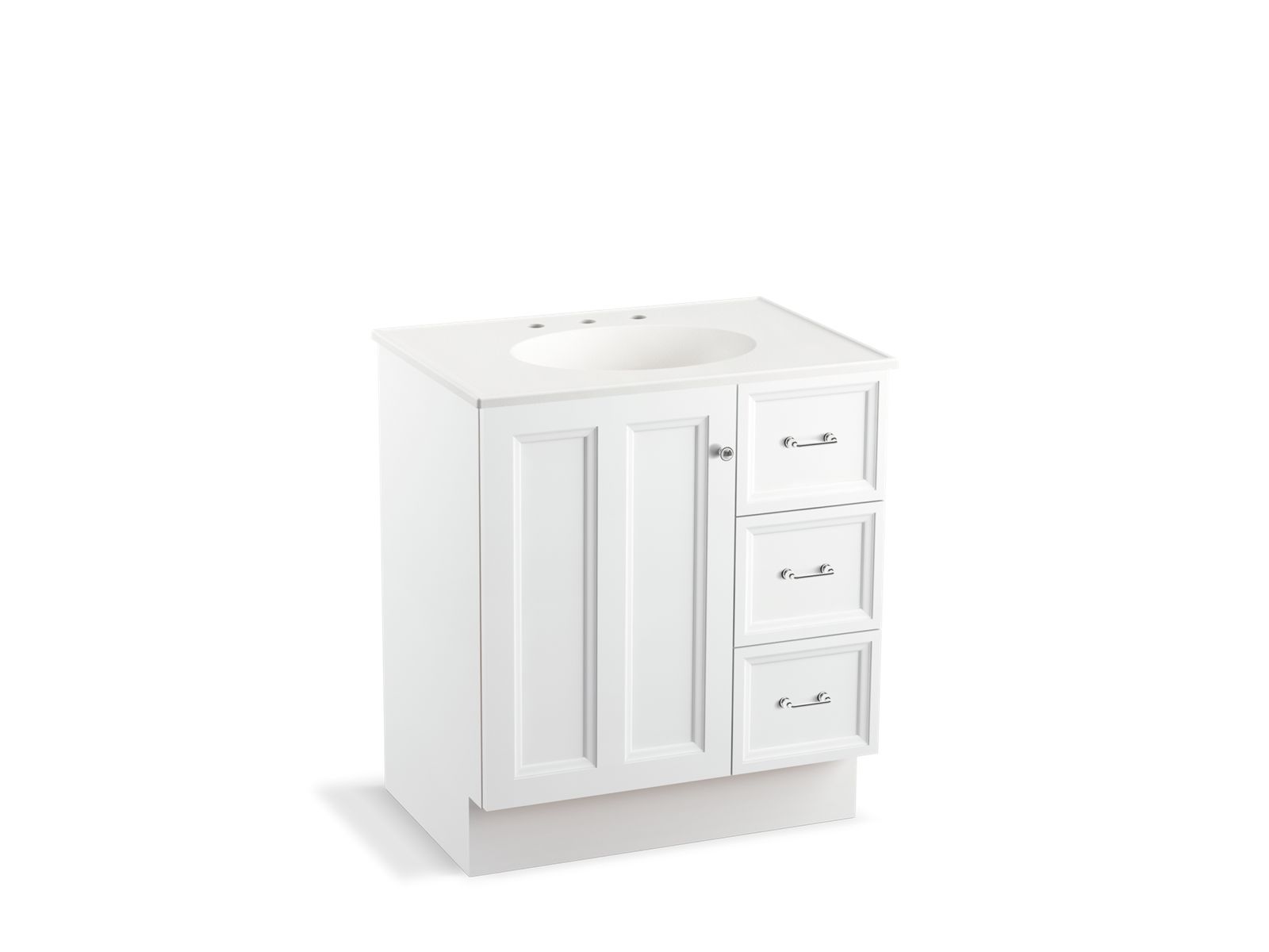 Damask® 30" bathroom vanity cabinet