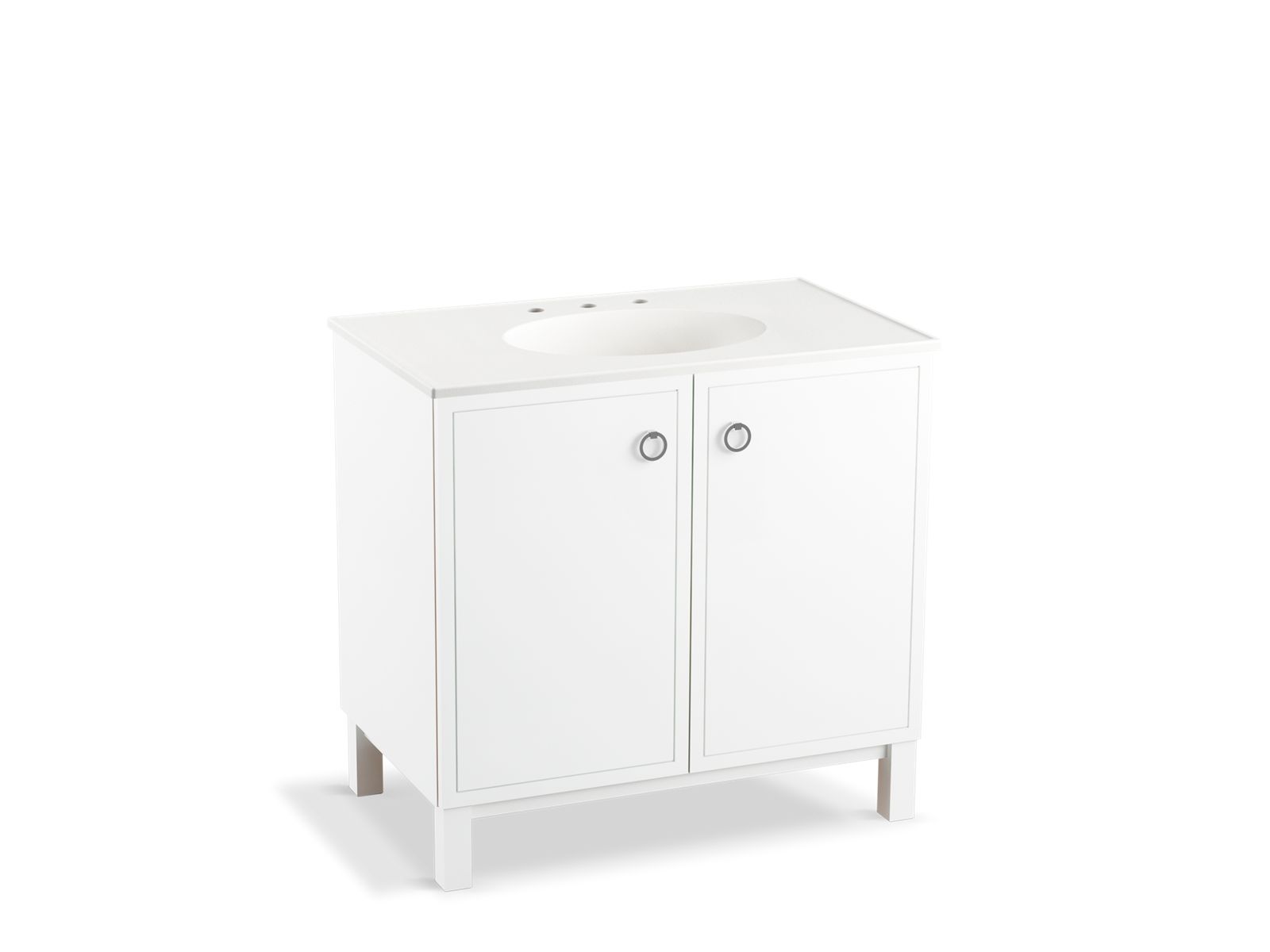 Jacquard® 36" bathroom vanity cabinet