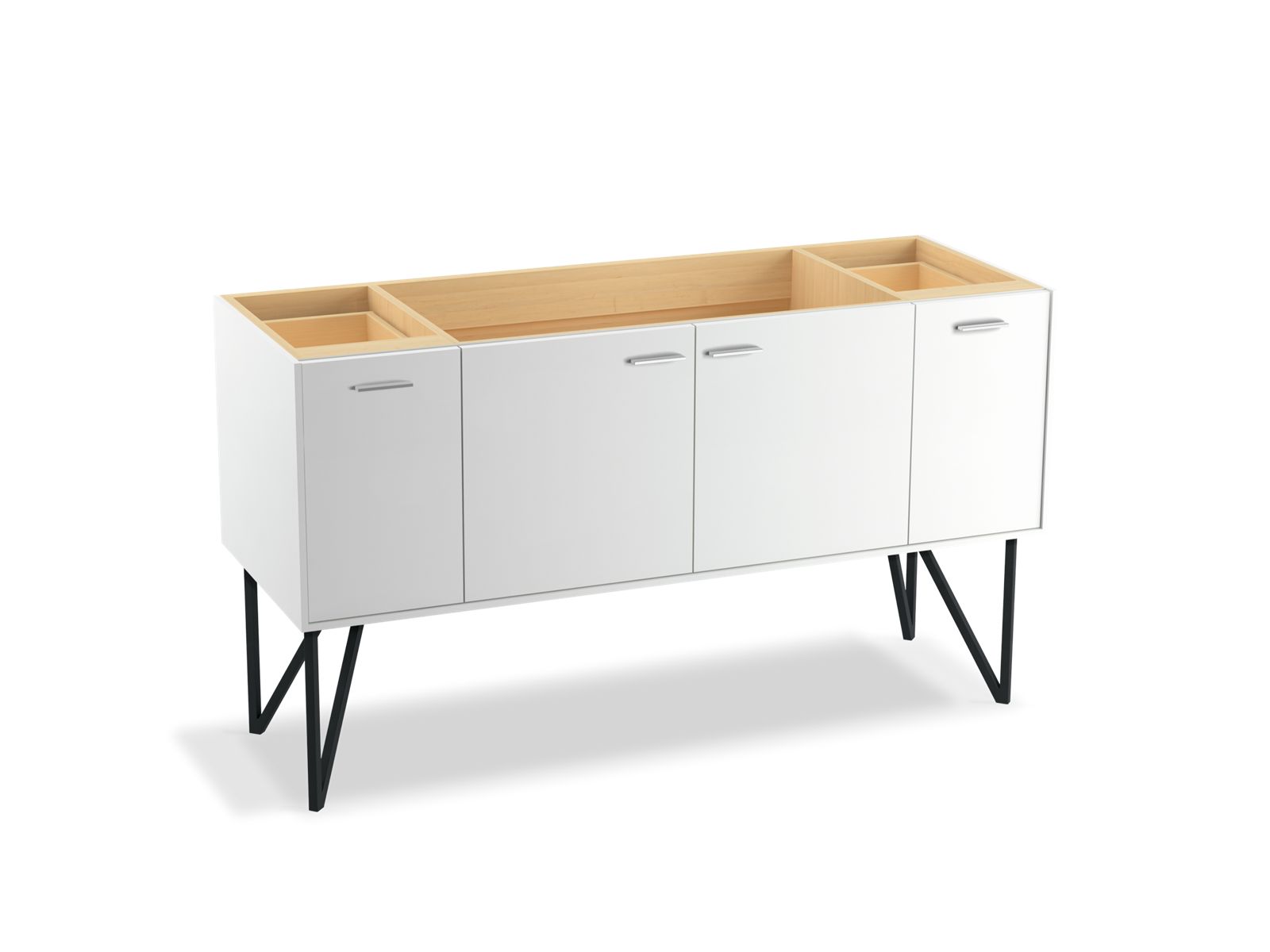Jute® 60" bathroom vanity cabinet