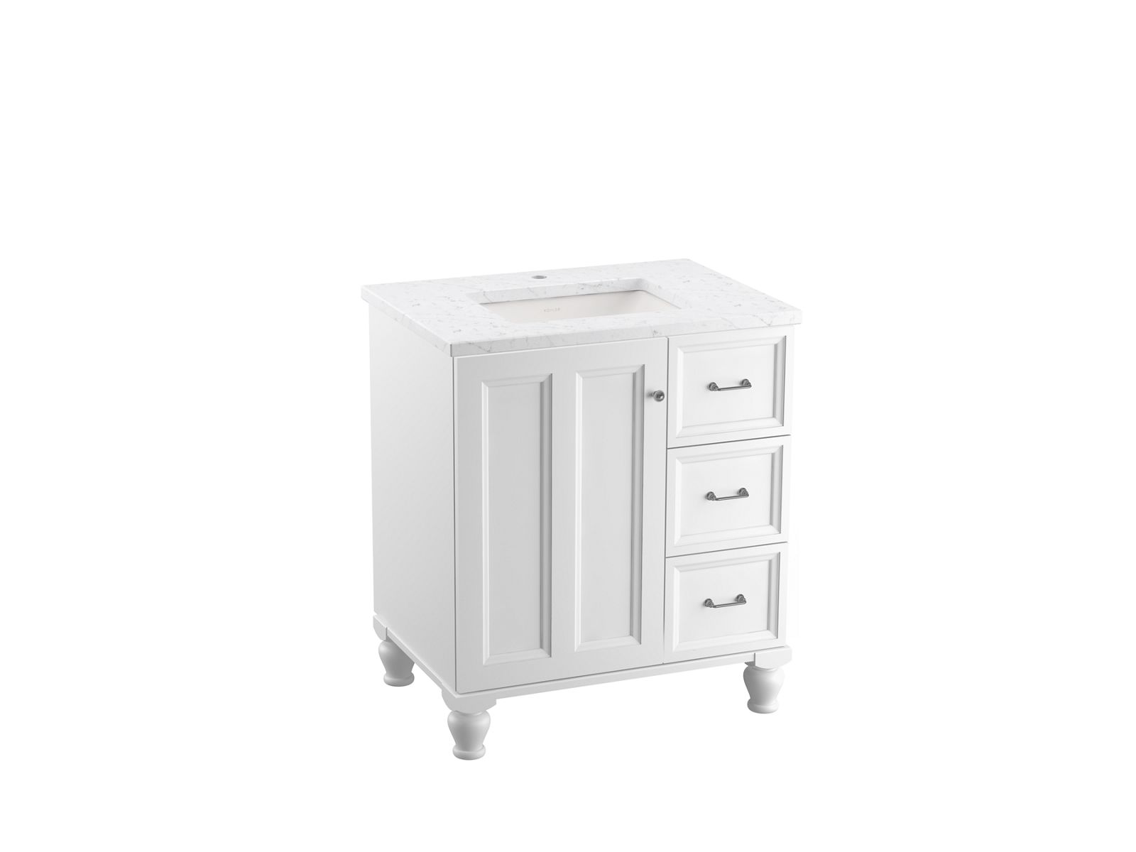 Damask® 30" bathroom vanity cabinet